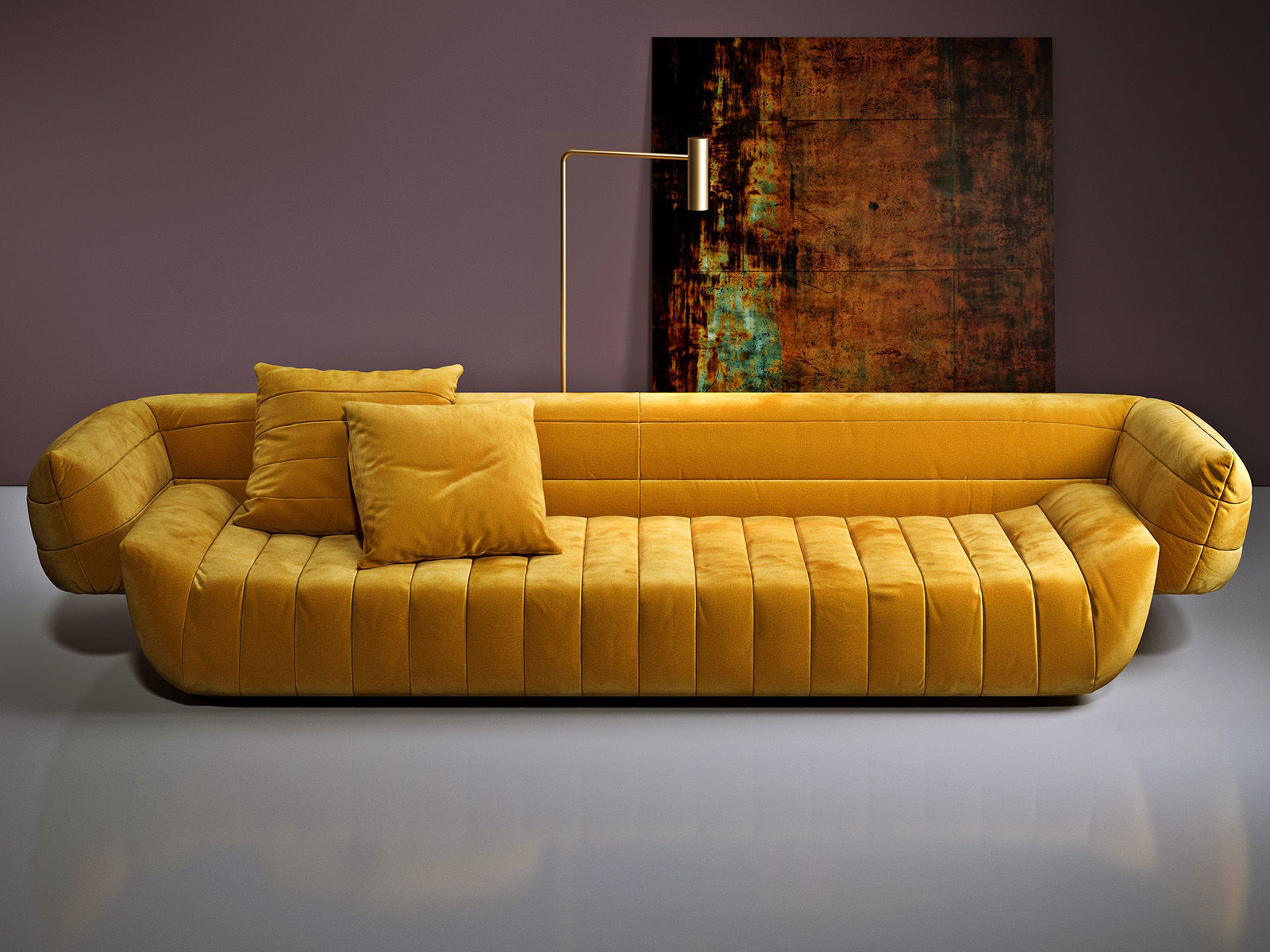 Tactile Sofa 3D model_2