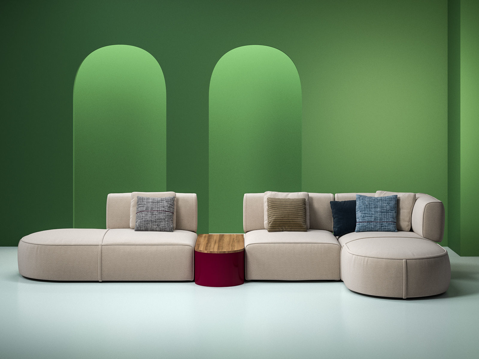 553 Bowy 24 70 10 51 Modular Sofa 3D model_2