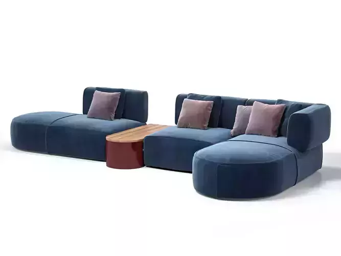 553 Bowy 24 70 10 51 Modular Sofa