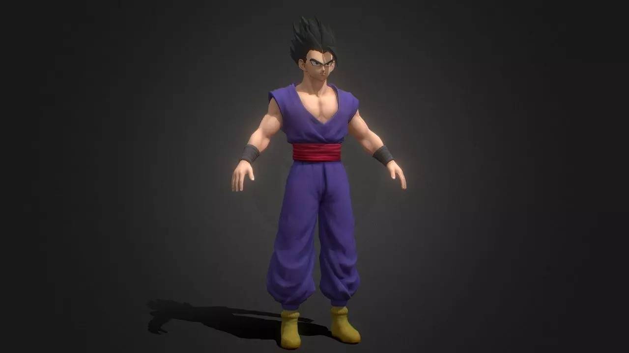 GOHAN FROM DRAGON BALL 3D model