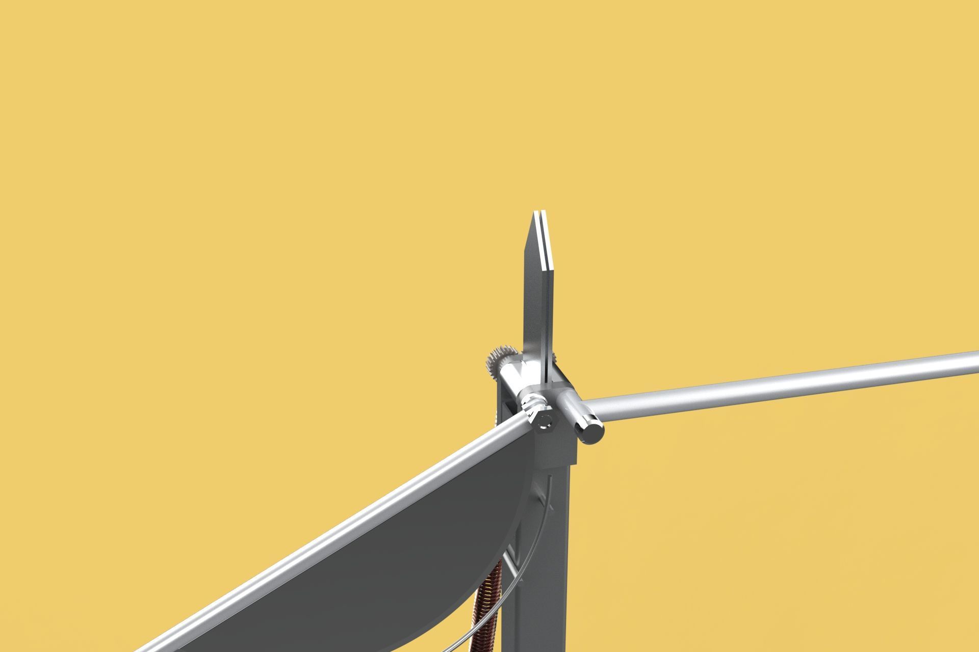 MANUAL LEVER HANDLE COCONUT PEELER SPLIT TOOL DEHUSKER EXTRACTOR 3D model_24