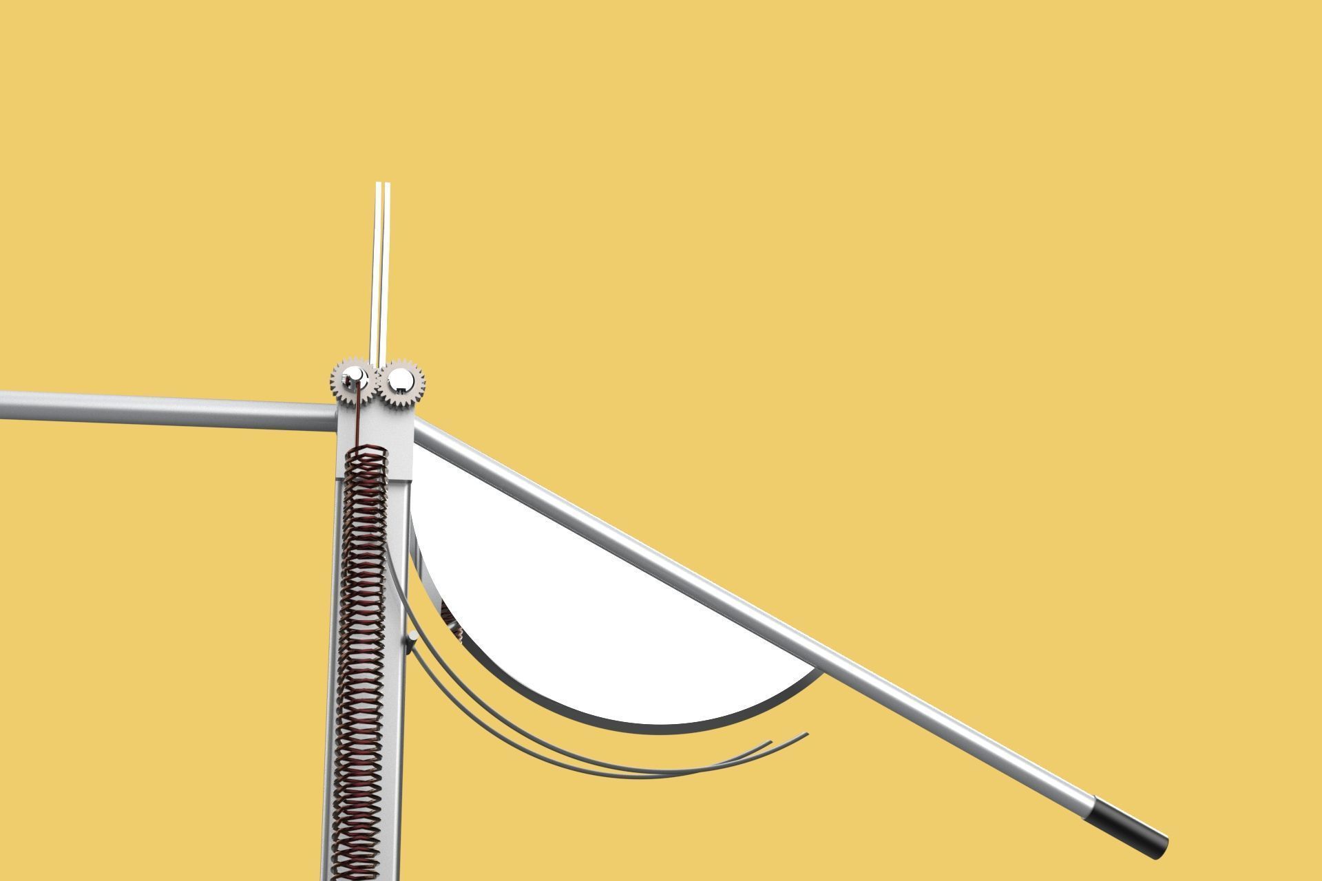 MANUAL LEVER HANDLE COCONUT PEELER SPLIT TOOL DEHUSKER EXTRACTOR 3D model_26