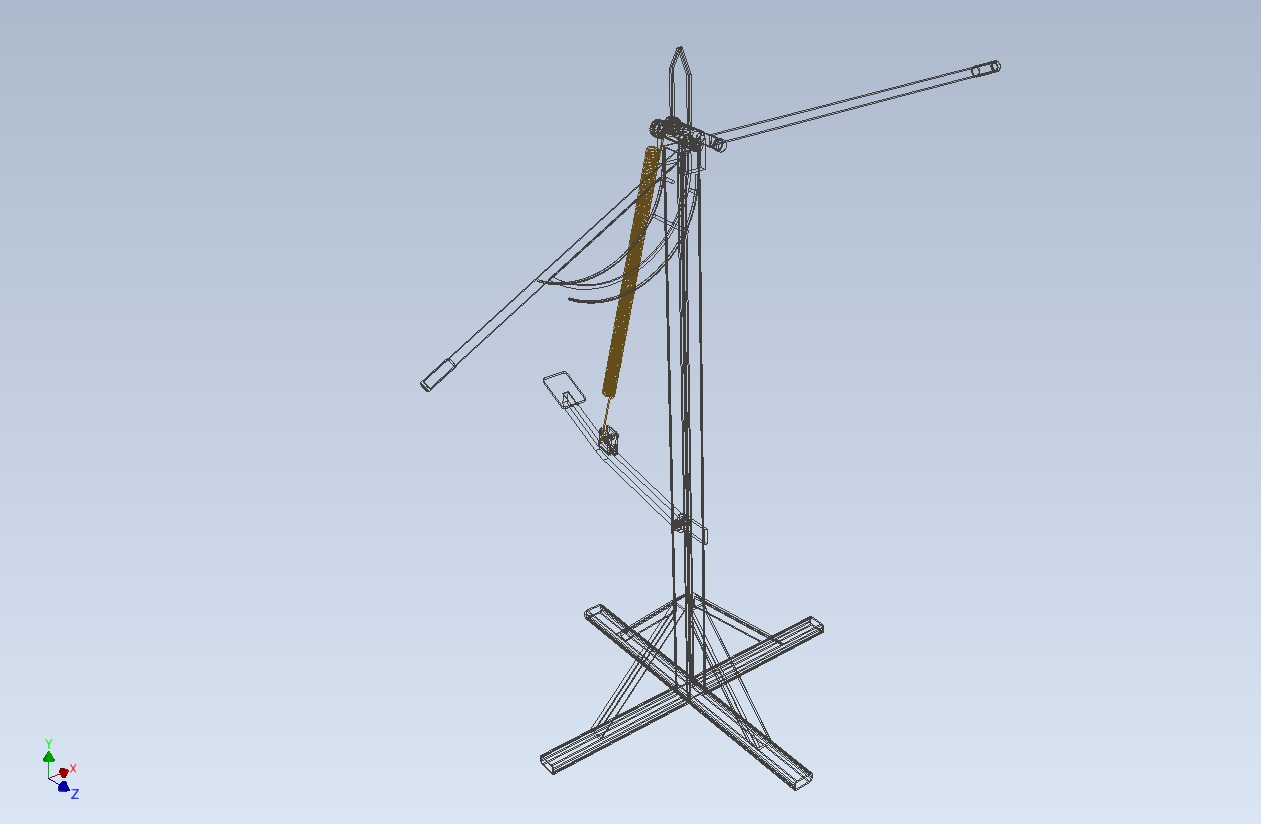 MANUAL LEVER HANDLE COCONUT PEELER SPLIT TOOL DEHUSKER EXTRACTOR 3D model_37