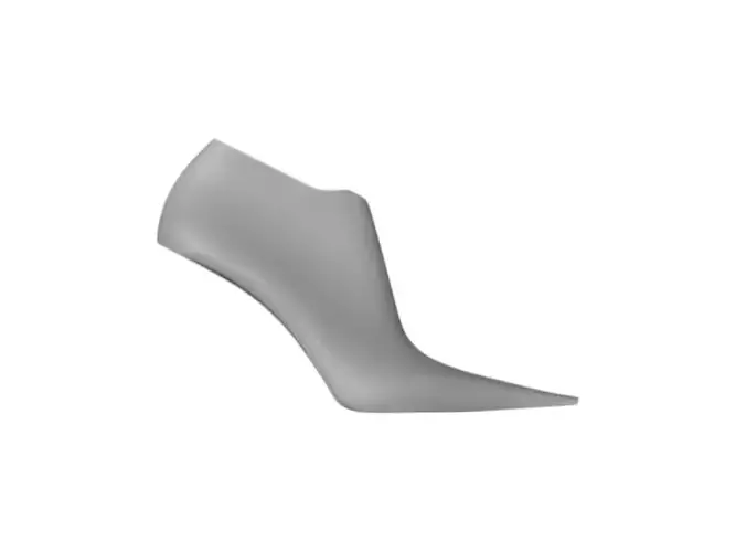 Shoes LAST - High Heel Ladies Fashion Extended Toe 3D print model Shoes LAST - High Heel Ladies Fashion Extended Toe 3D print model