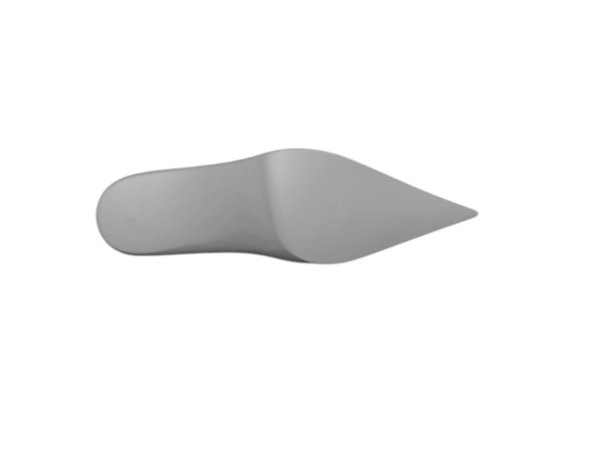 3D STL WOMEN POINTED TOE HIGH HEEL FASHION SHOE LAST 3D print model_4