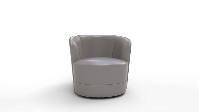 Infiniti Swivel Chair 3D model 6