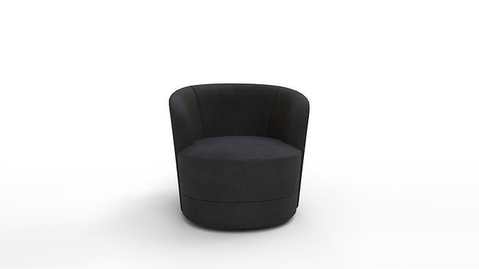 Infiniti Swivel Chair 3D model 3