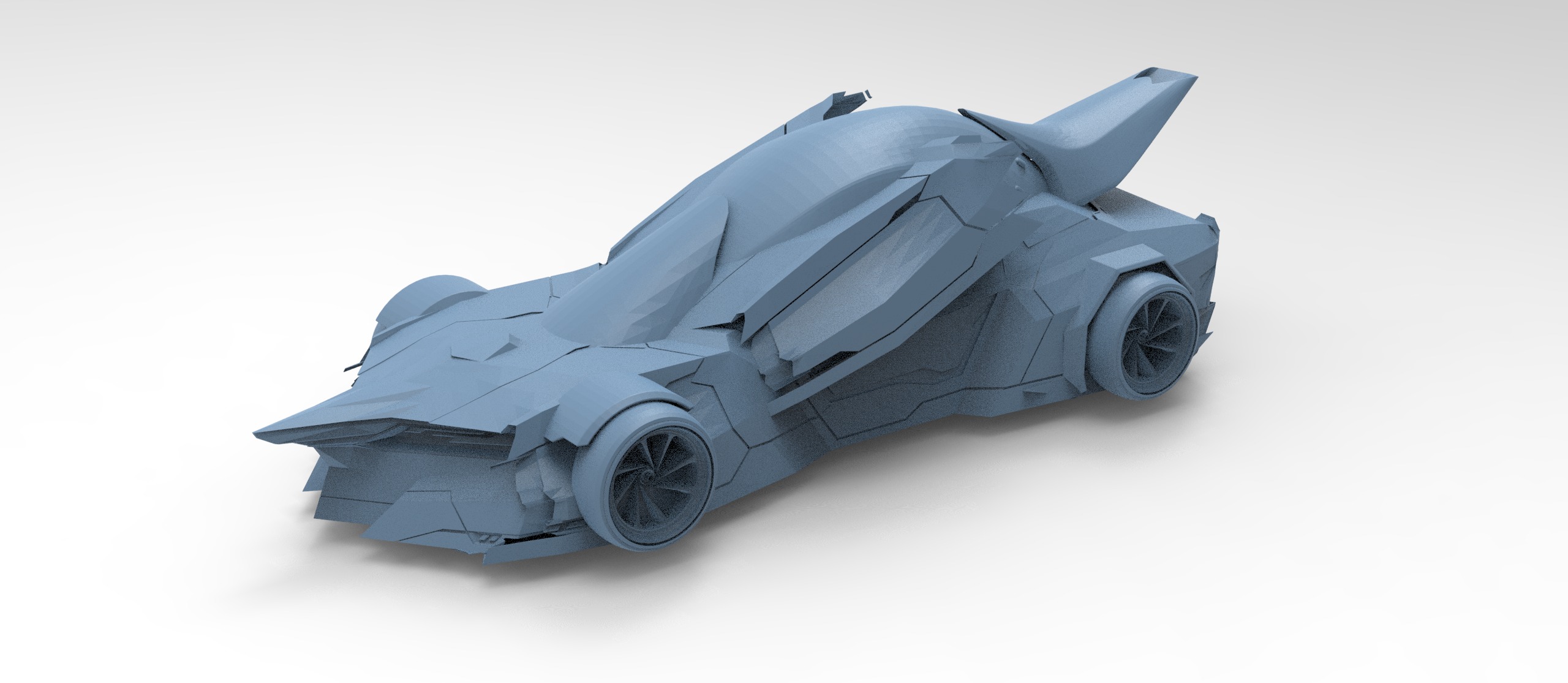 Hammerstone sci fi car 1 3D model_1