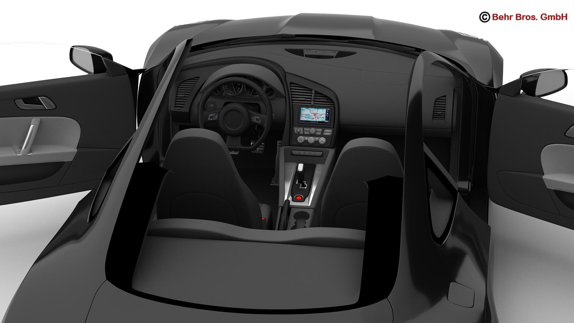 Generic Sports Car 3D model_18