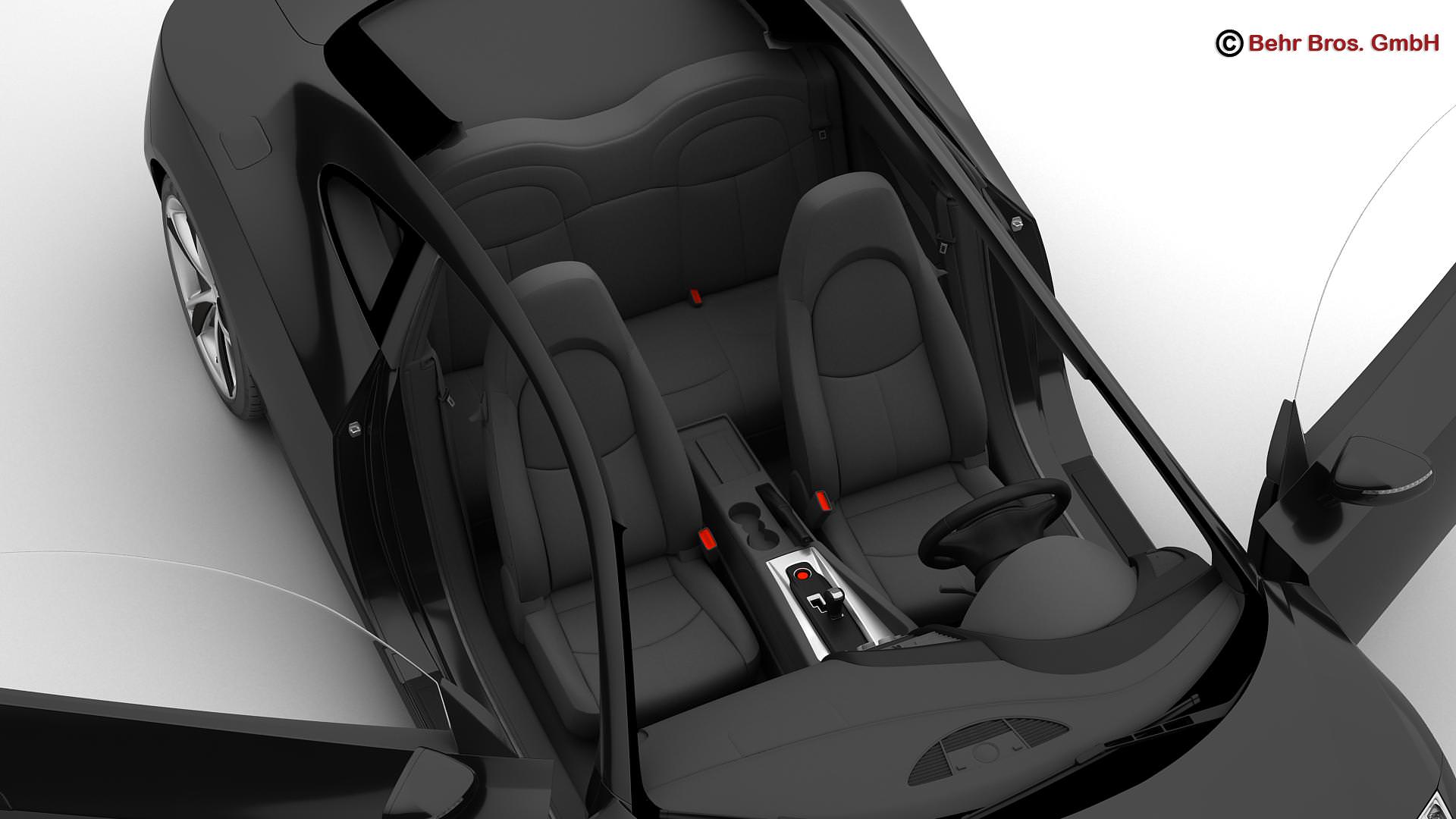 Generic Sports Car 3D model_17