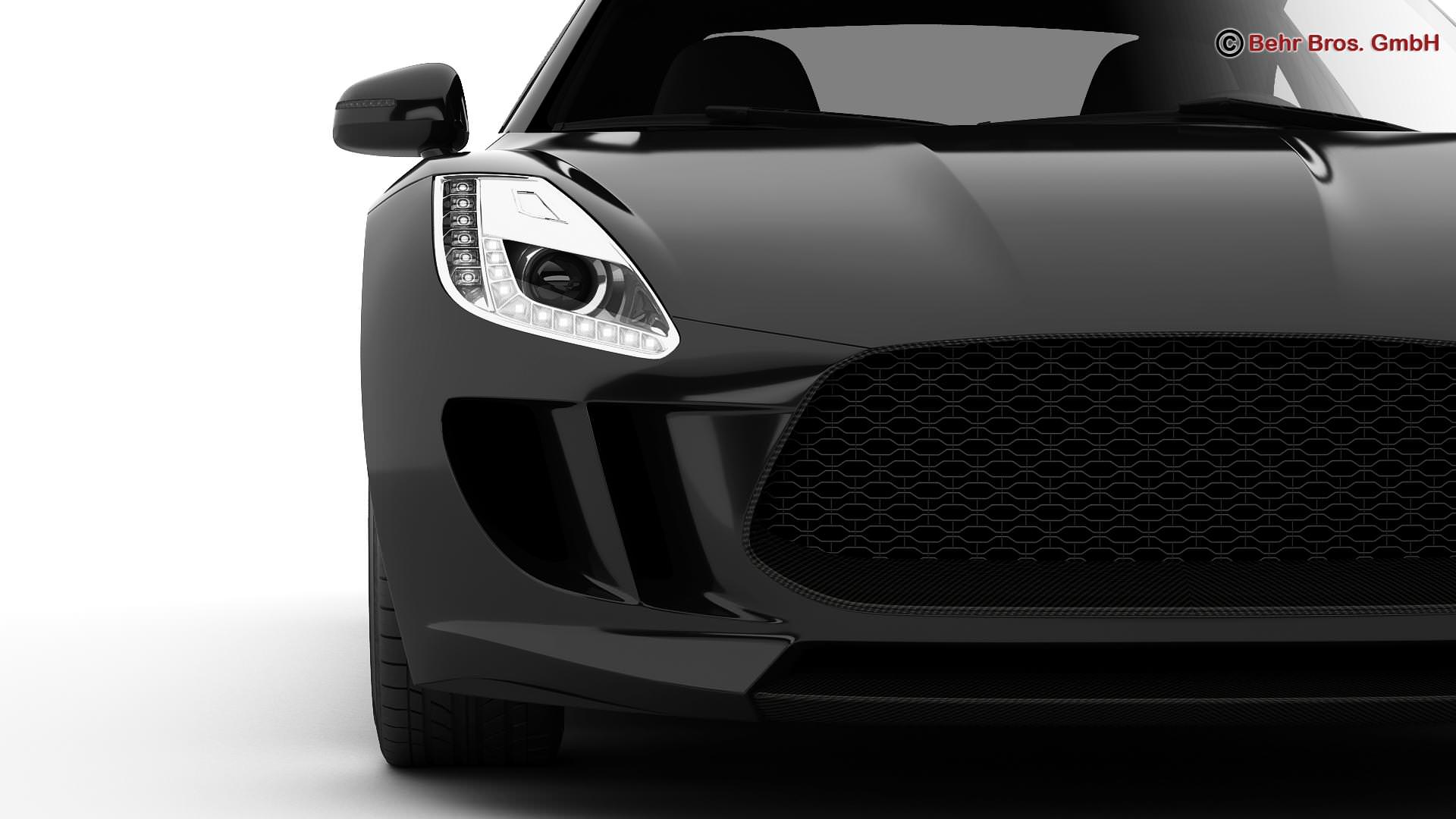 Generic Sports Car 3D model_13