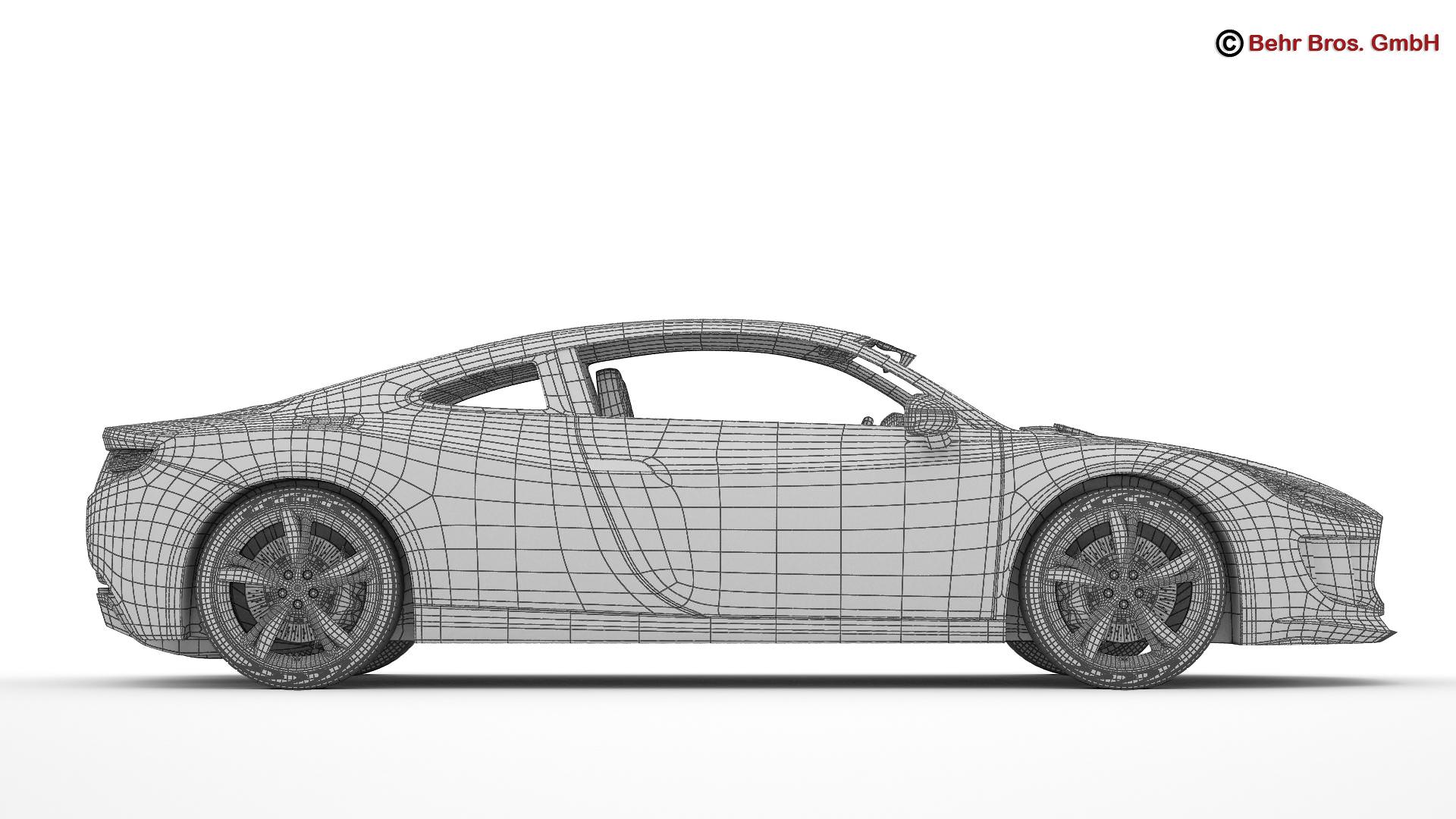 Generic Sports Car 3D model_24