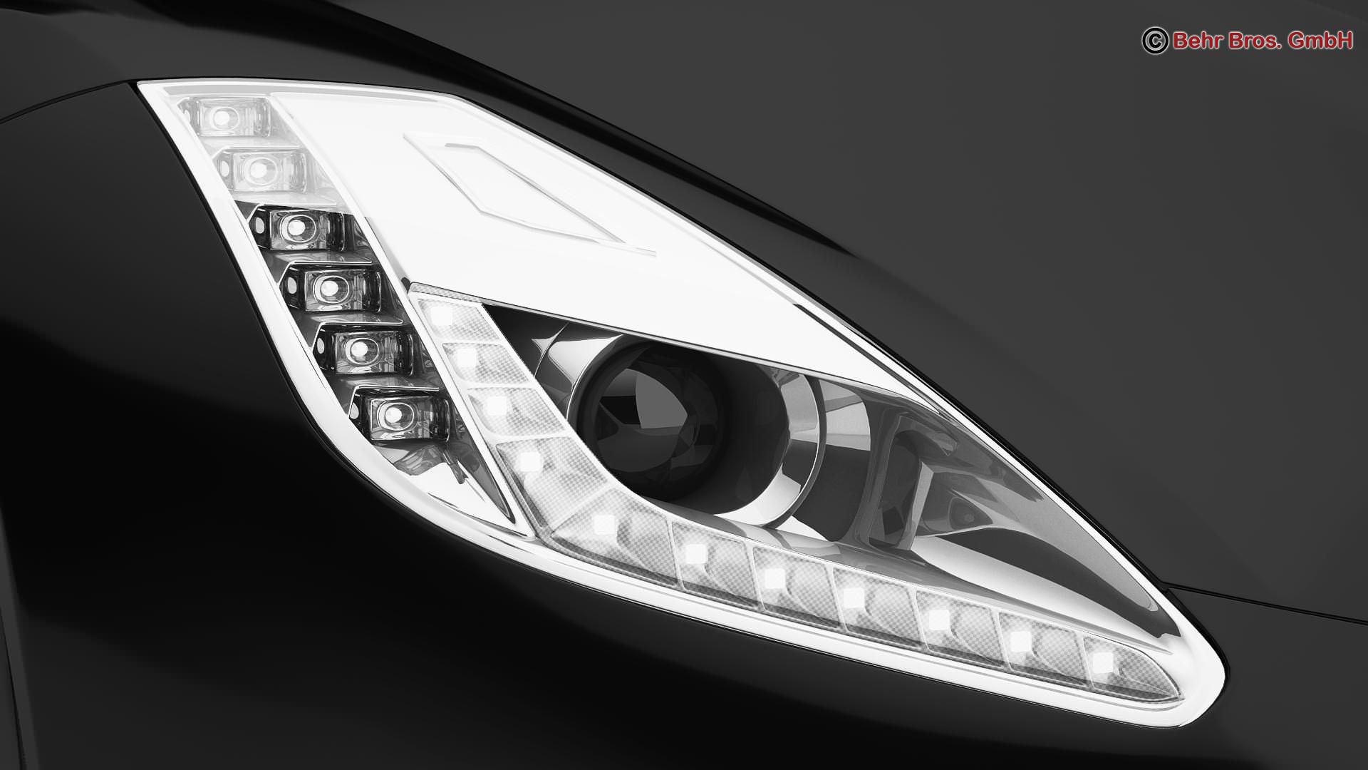 Generic Sports Car 3D model_15