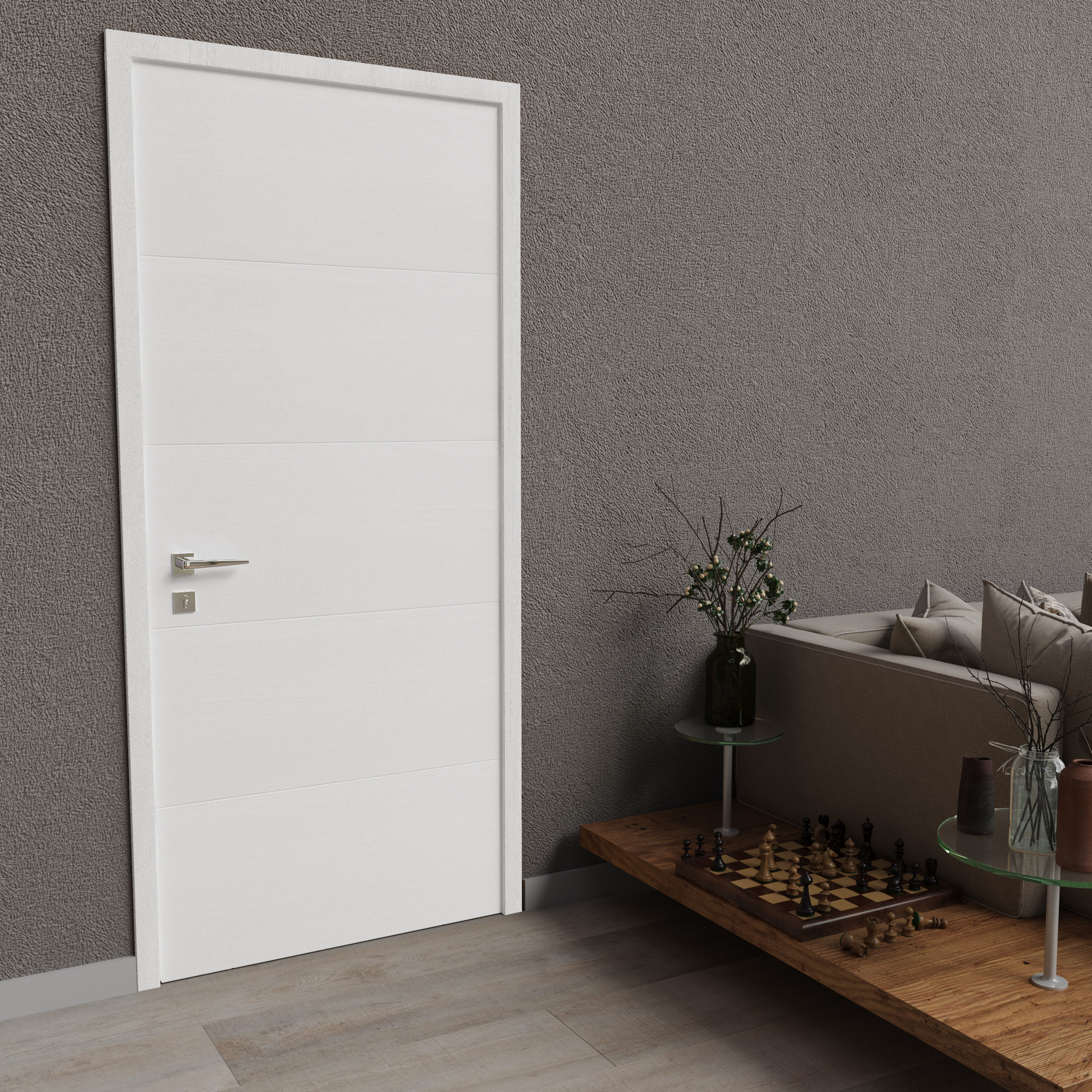 Interior Door Collection 003 3D model_3