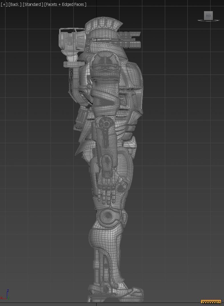 Post-Royal Battle Mech 01 3D model_11