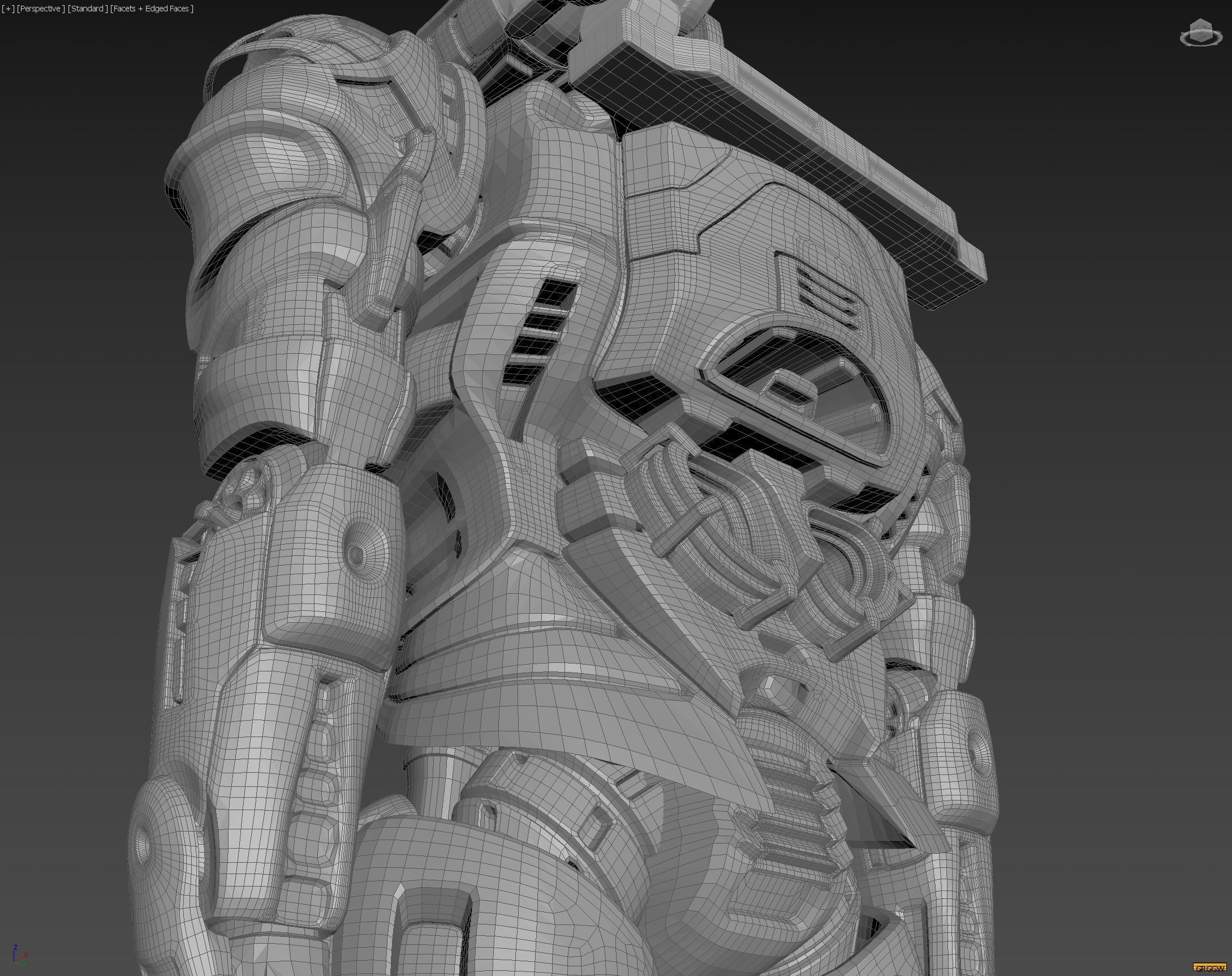 Post-Royal Battle Mech 01 3D model_4