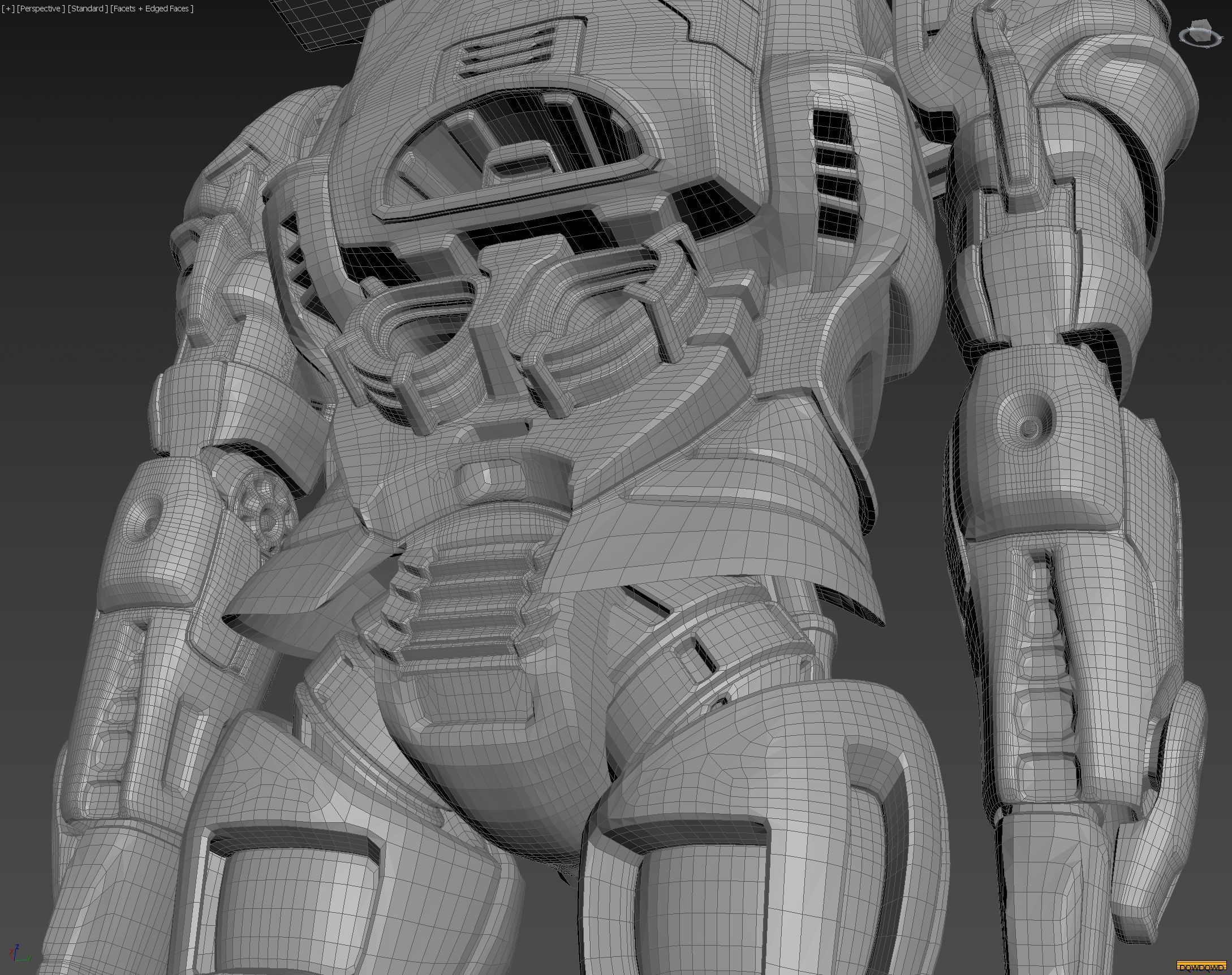 Post-Royal Battle Mech 01 3D model_8