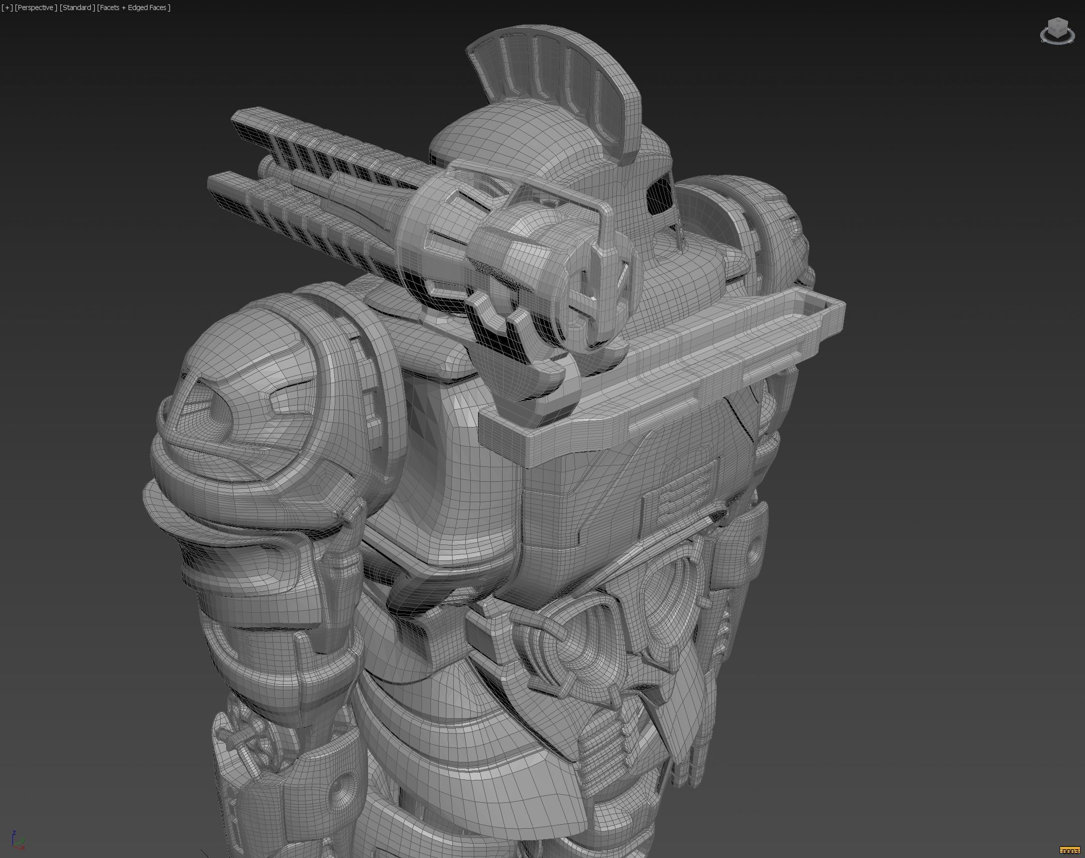 Post-Royal Battle Mech 01 3D model_2