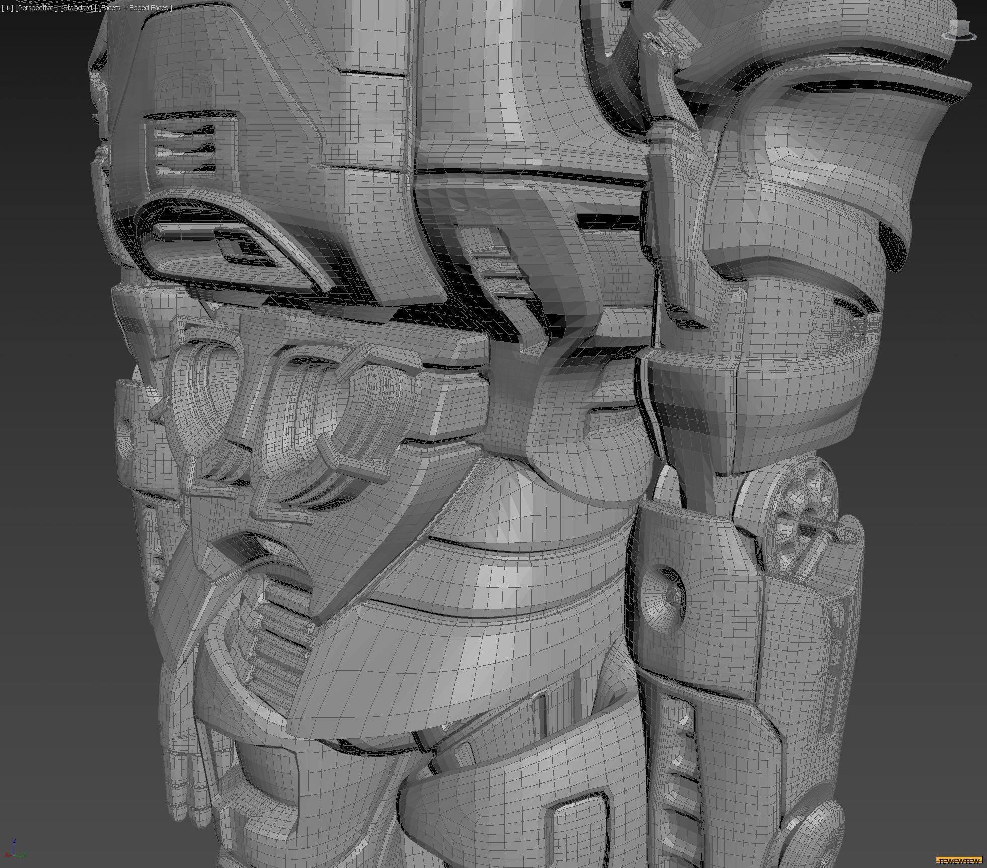 Post-Royal Battle Mech 01 3D model_10