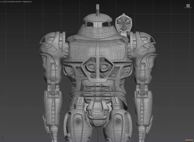 Post-Royal Battle Mech 01 3D model