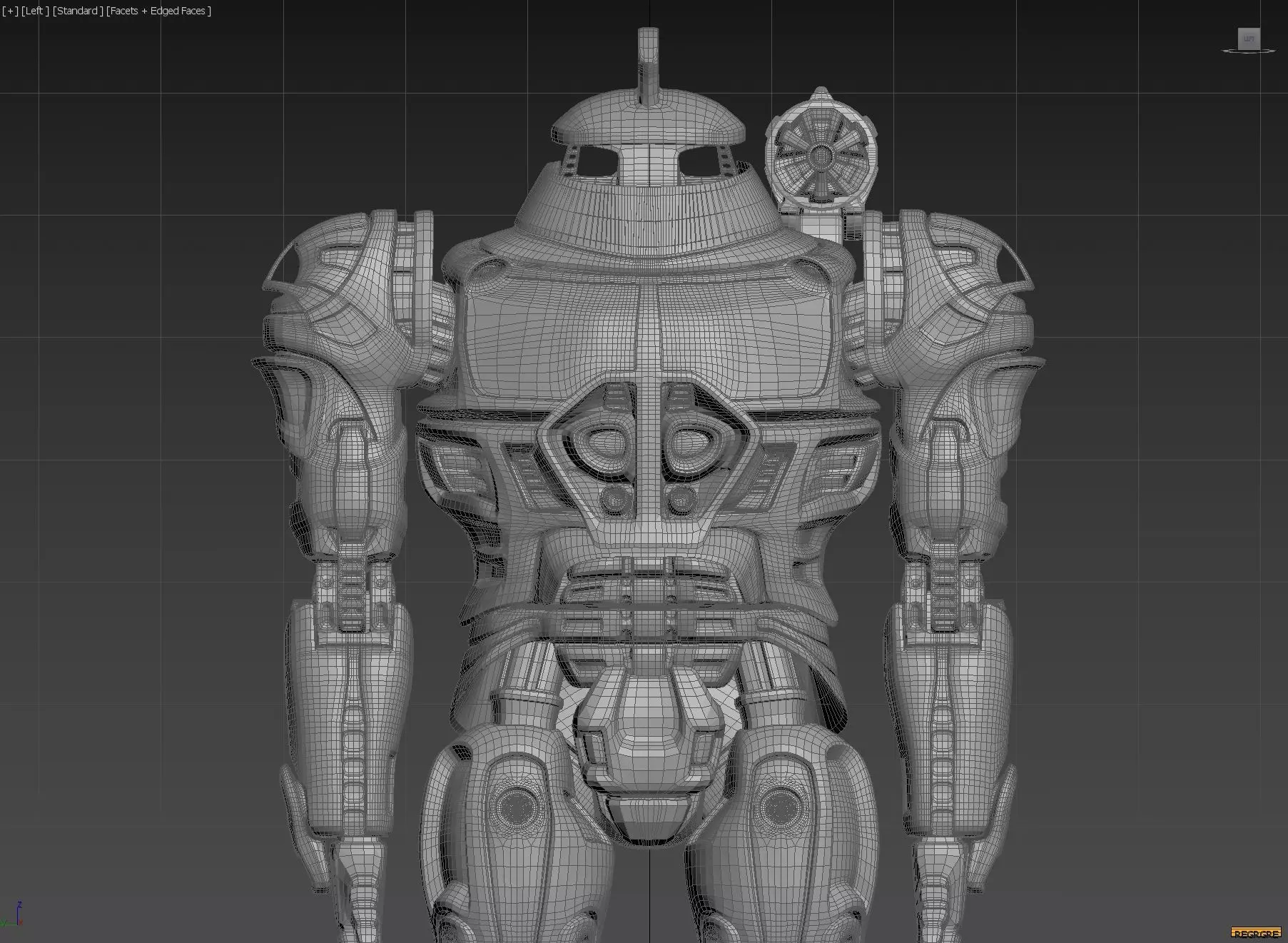 Post-Royal Battle Mech 01 3D model_0
