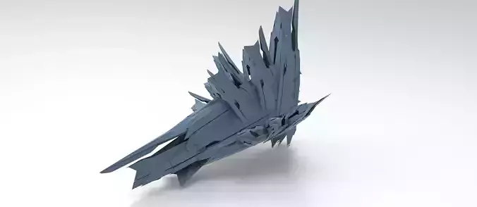 Cyberpunk spikes jet top