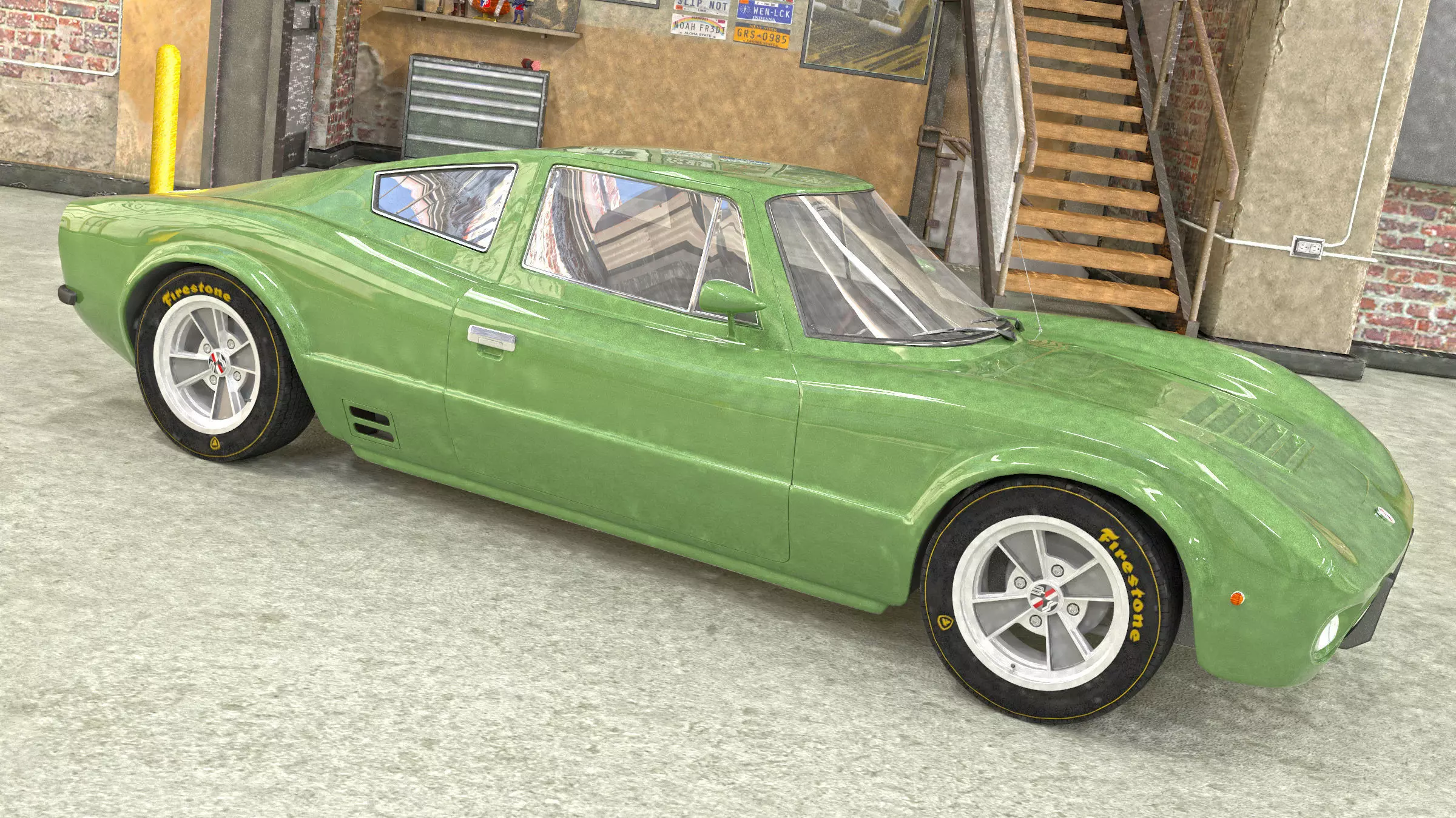 Bianco S 1978 - Brazilian Sport Car 3D print model_2