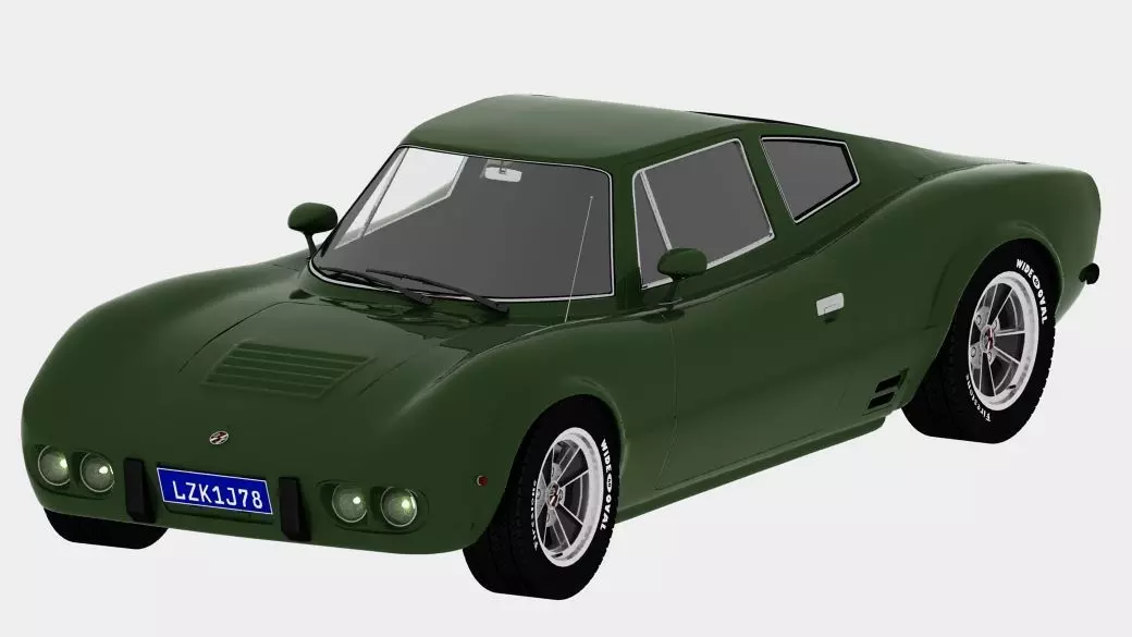 Bianco S 1978 - Brazilian Sport Car 3D print model_4