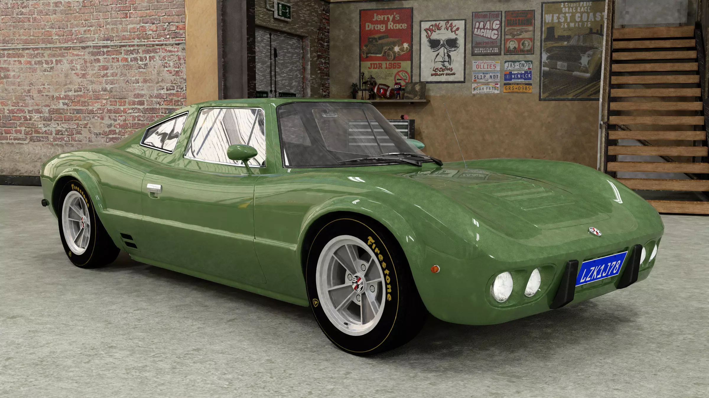 Bianco S 1978 - Brazilian Sport Car 3D print model_1