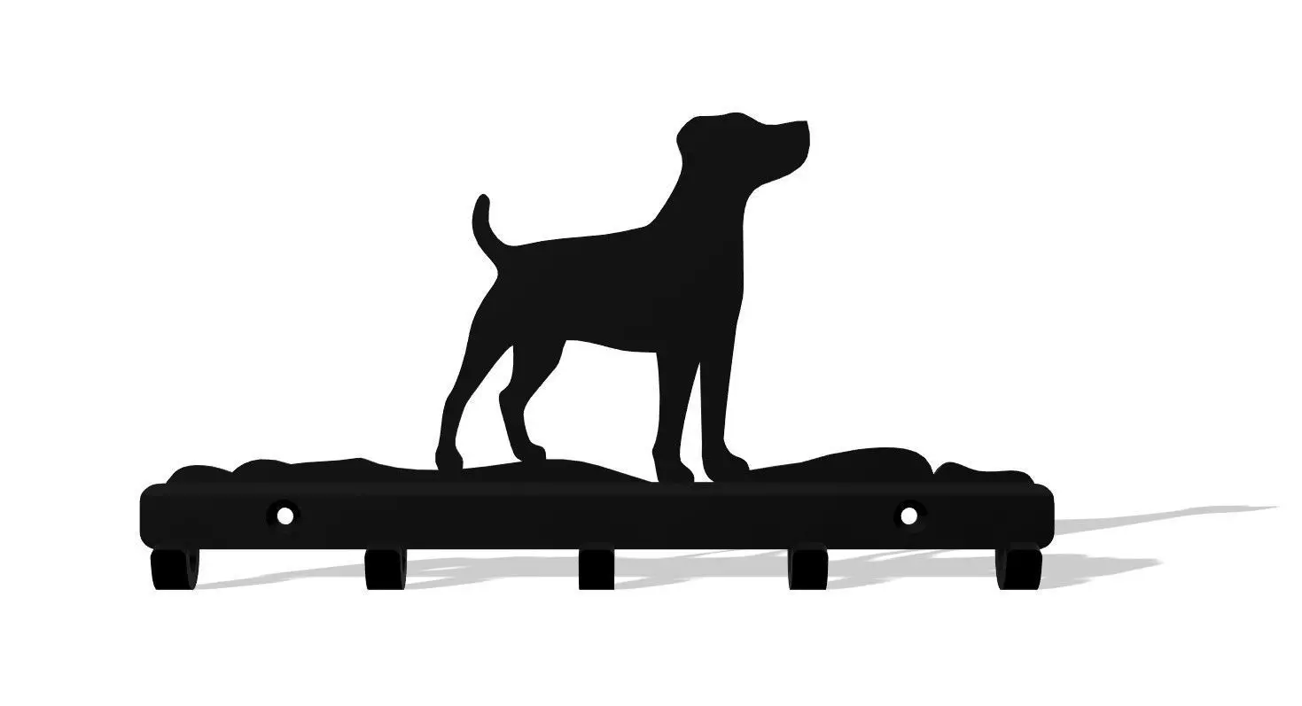 Jack Russell Key Keeper 3D print model_0