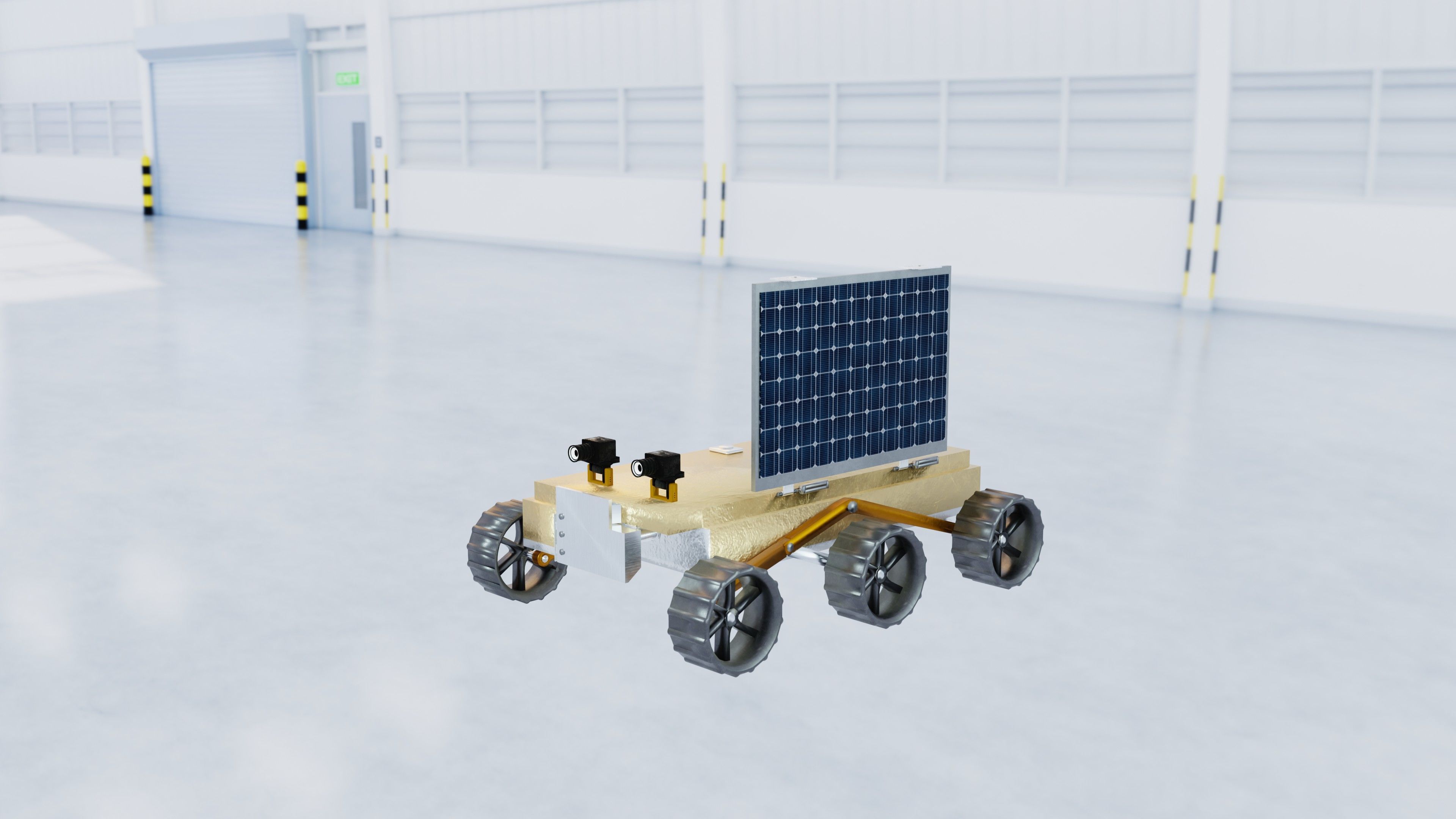 Chandrayaan 3 Rover - Pragyan 3D model_2