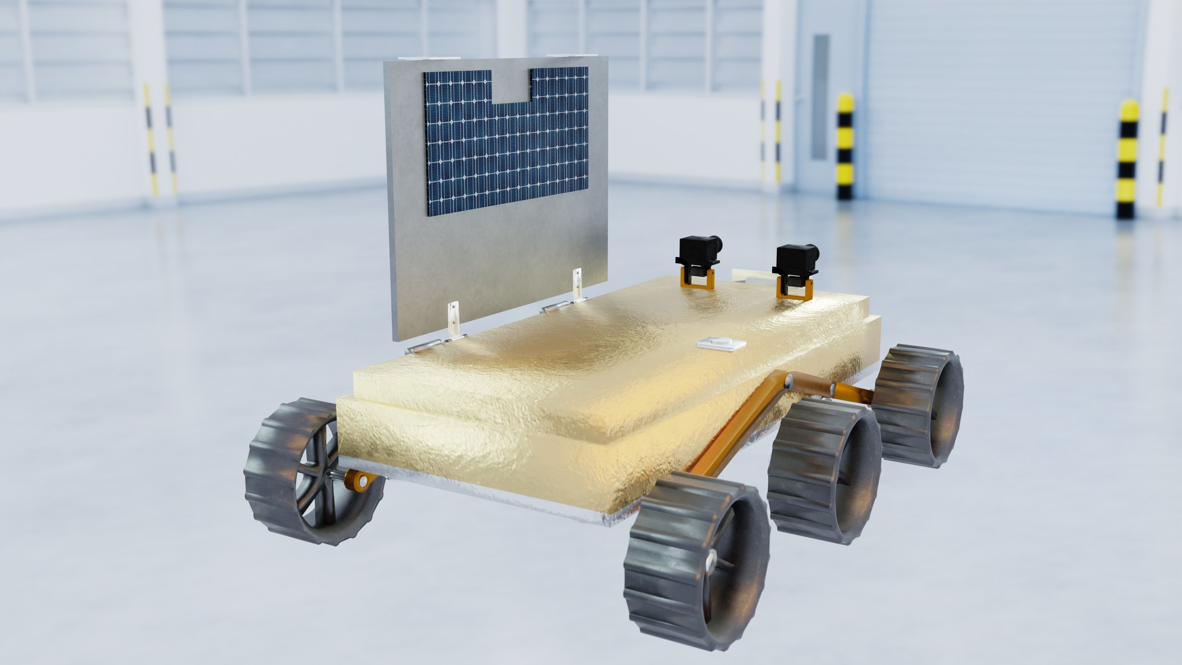 Chandrayaan 3 Rover - Pragyan 3D model_1