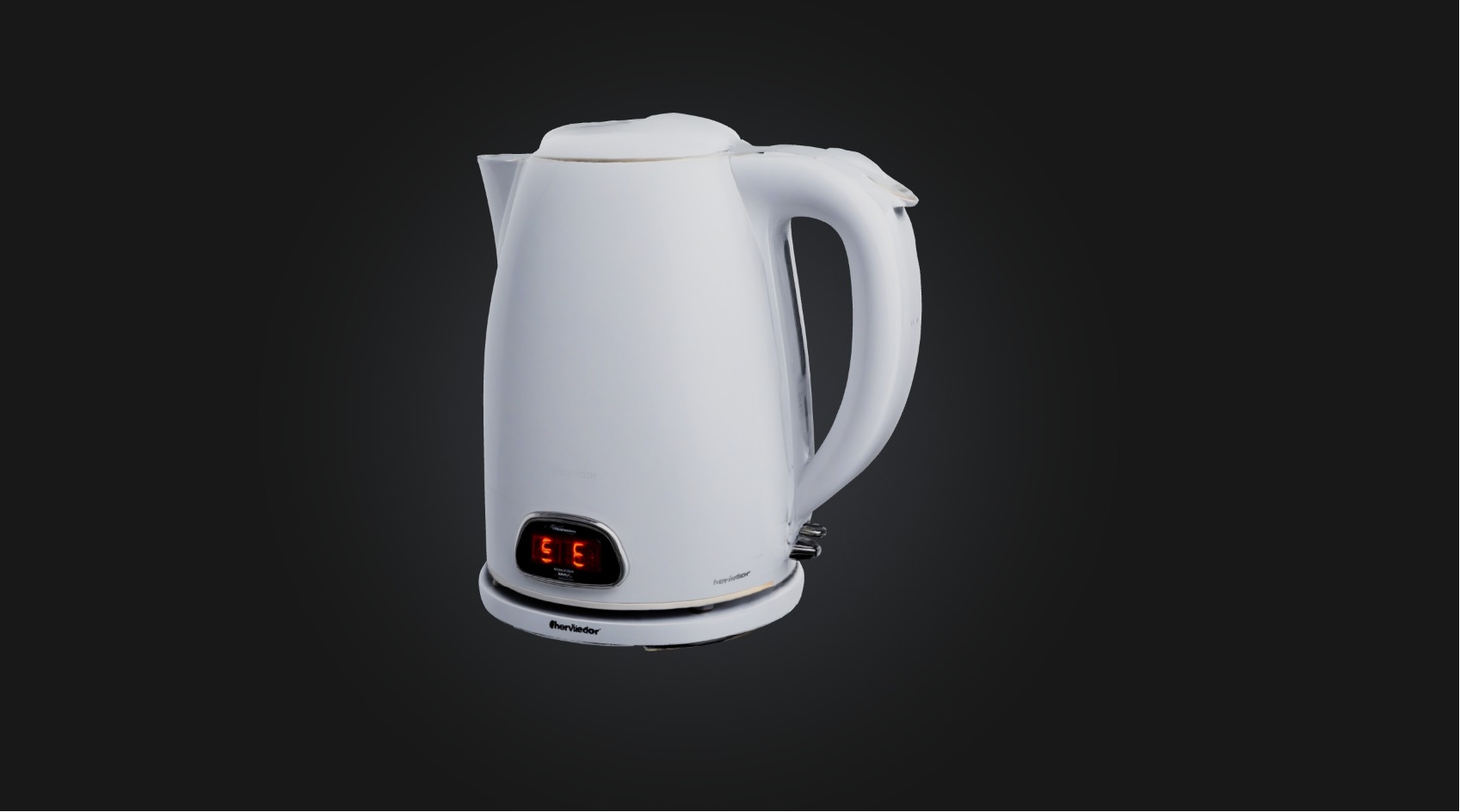 Electric kettle Low-poly 3D model_5