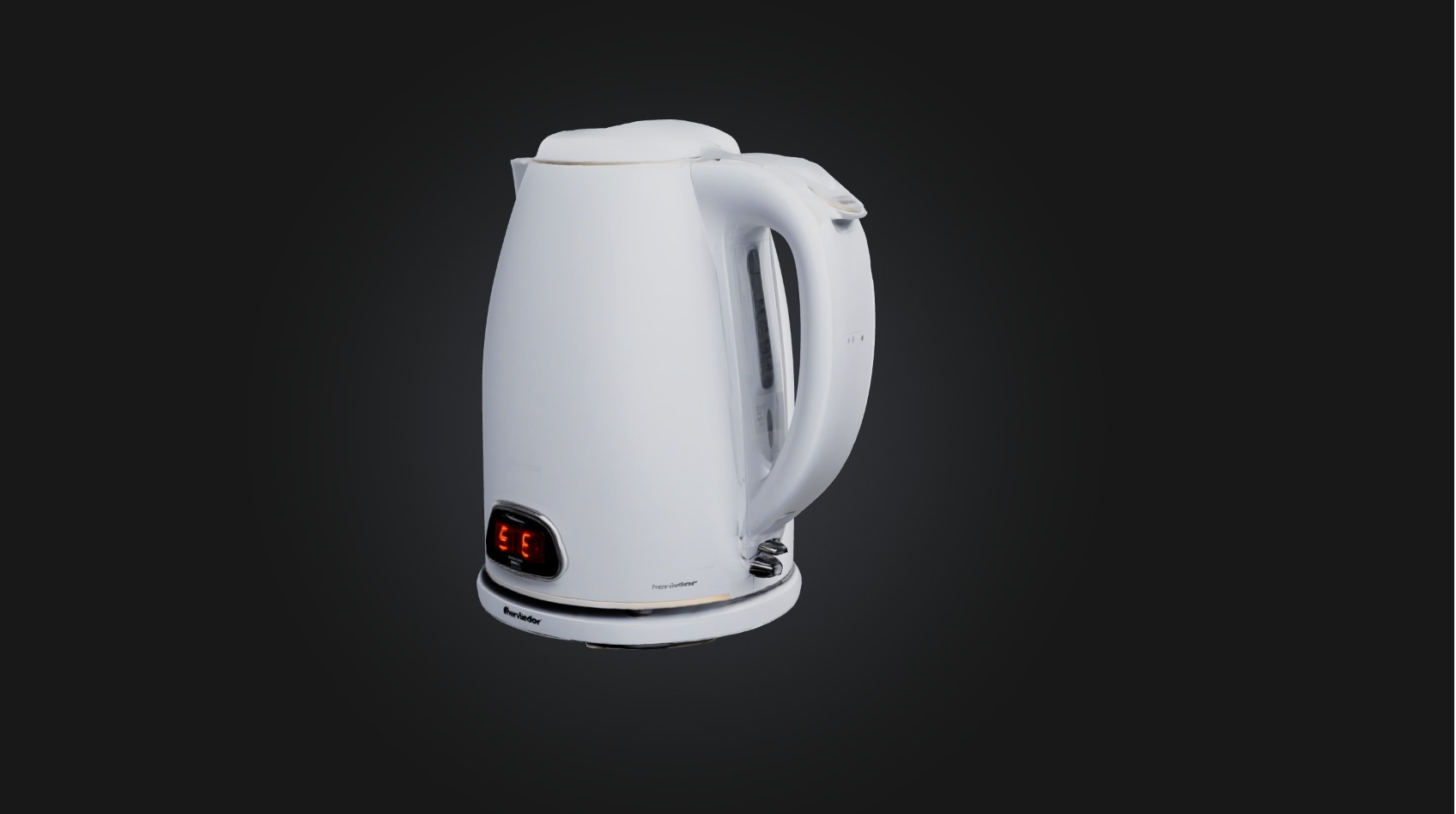 Electric kettle Low-poly 3D model_6