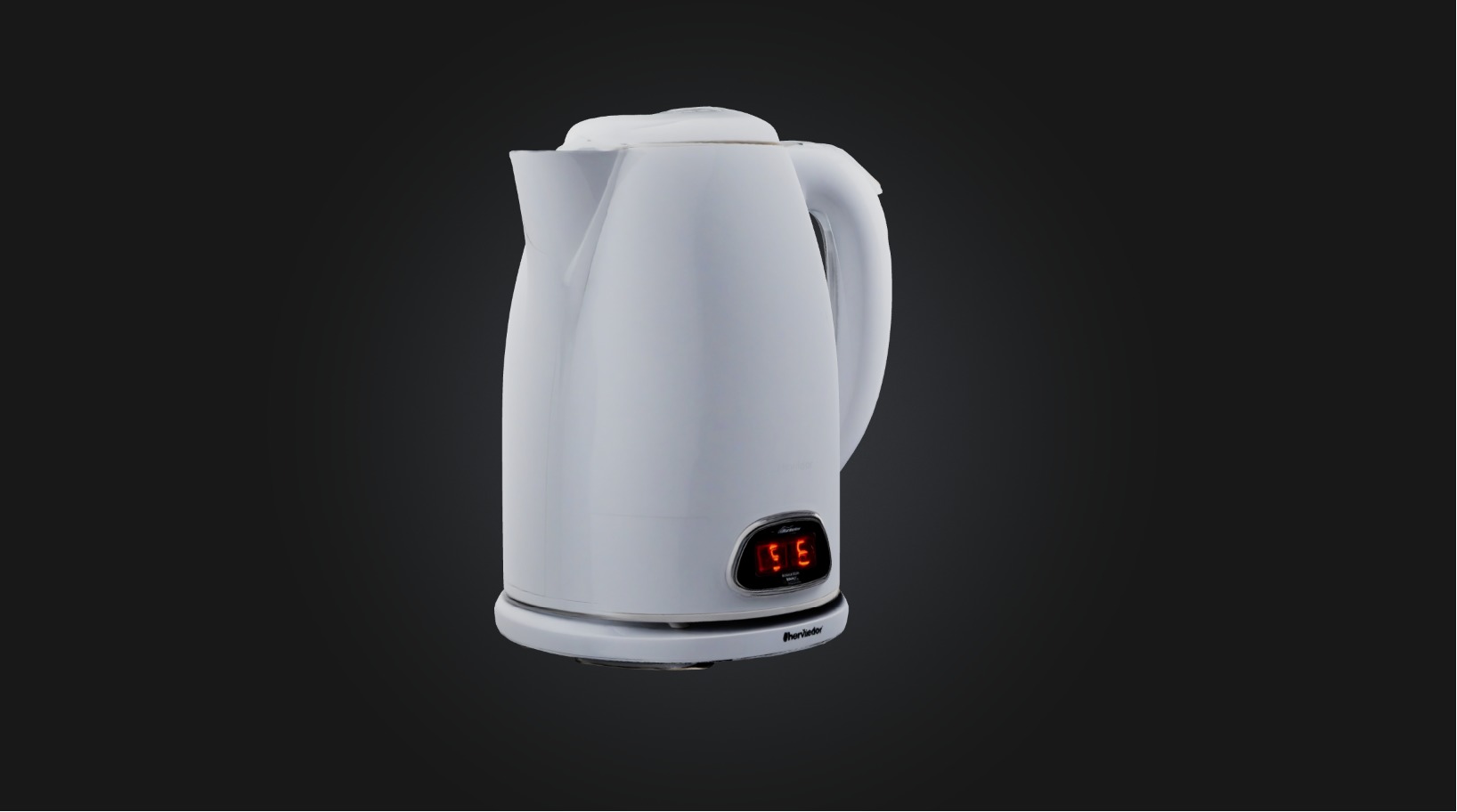 Electric kettle Low-poly 3D model_2