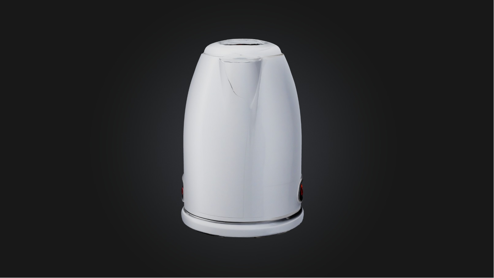 Electric kettle Low-poly 3D model_1