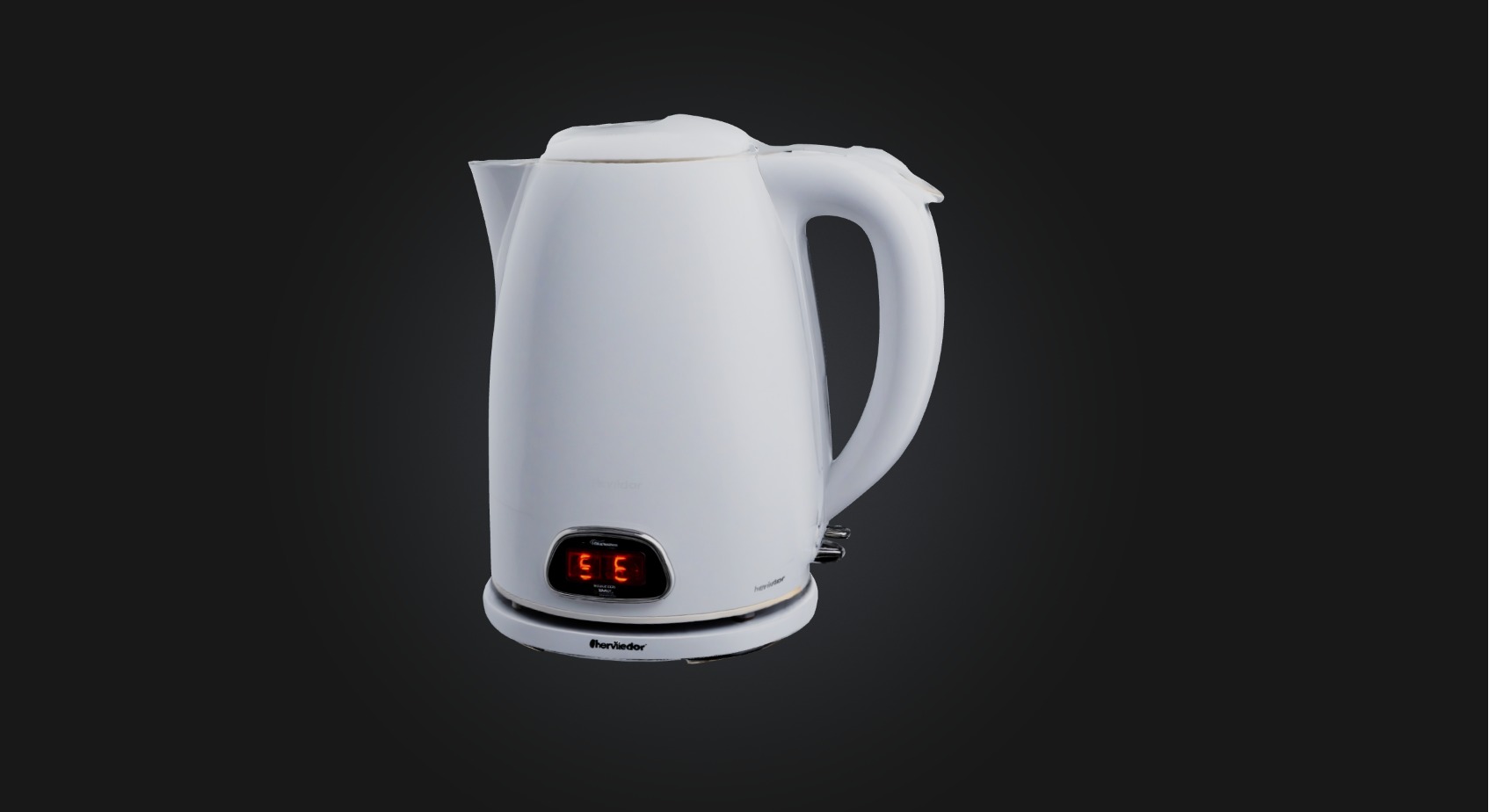 Electric kettle Low-poly 3D model_3