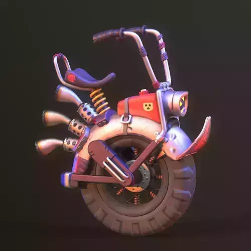 One Wheel Motorcycle