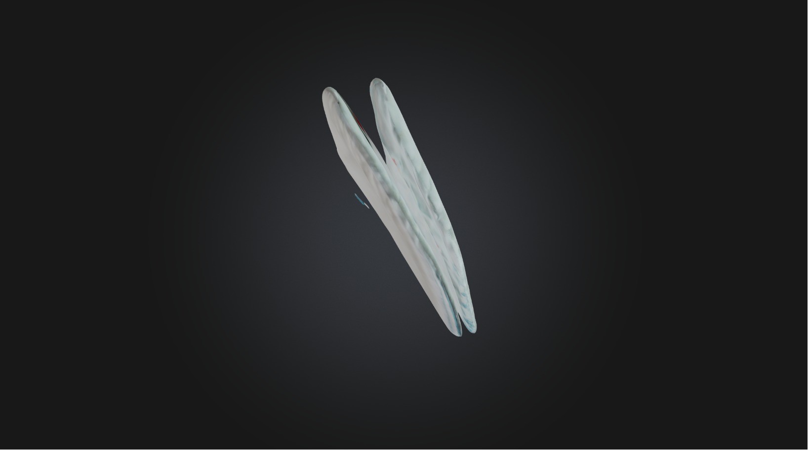 Oven mitt Low-poly 3D model_1