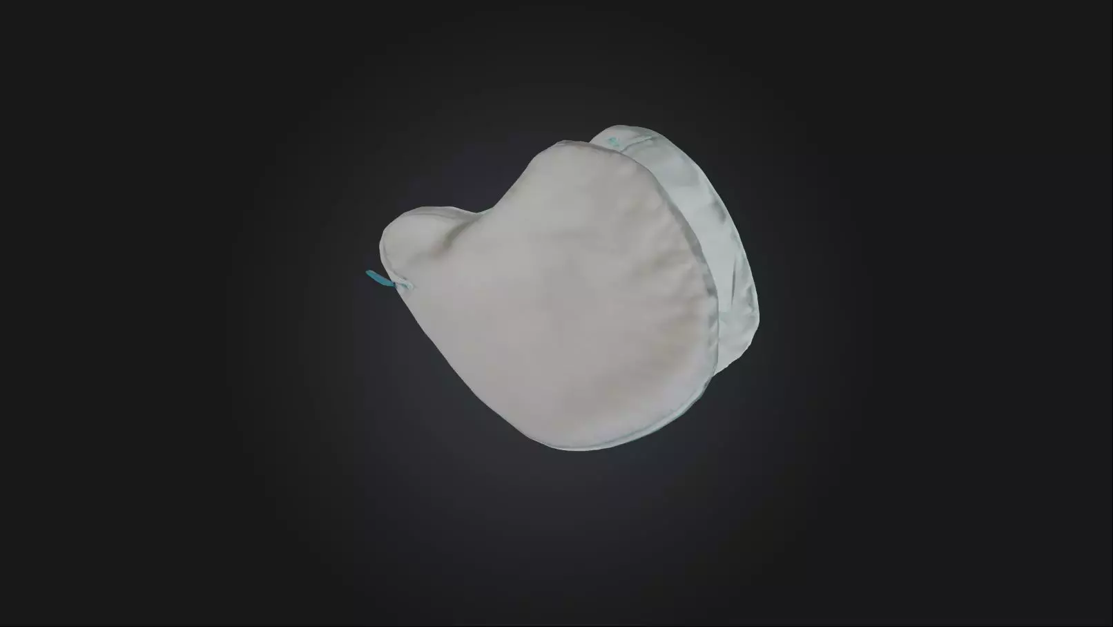 Oven mitt Low-poly 3D model_0