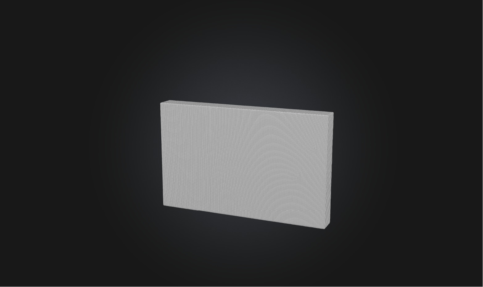 Sticky notes Low-poly 3D model_4