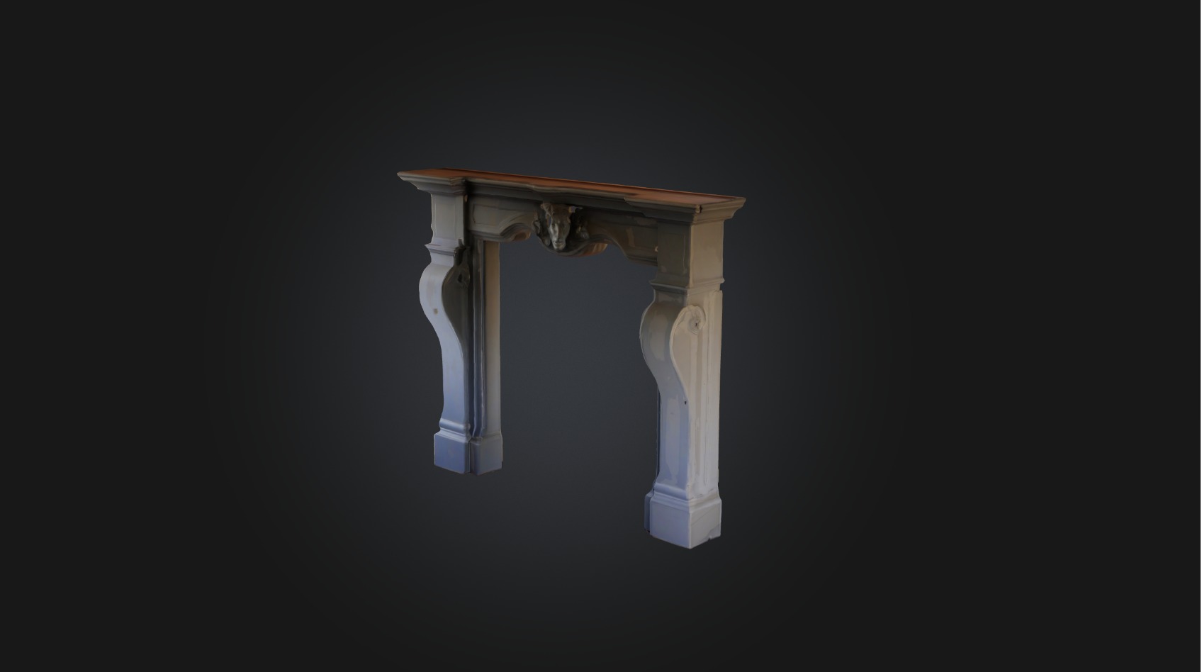 Tablecloth Low-poly 3D model_6