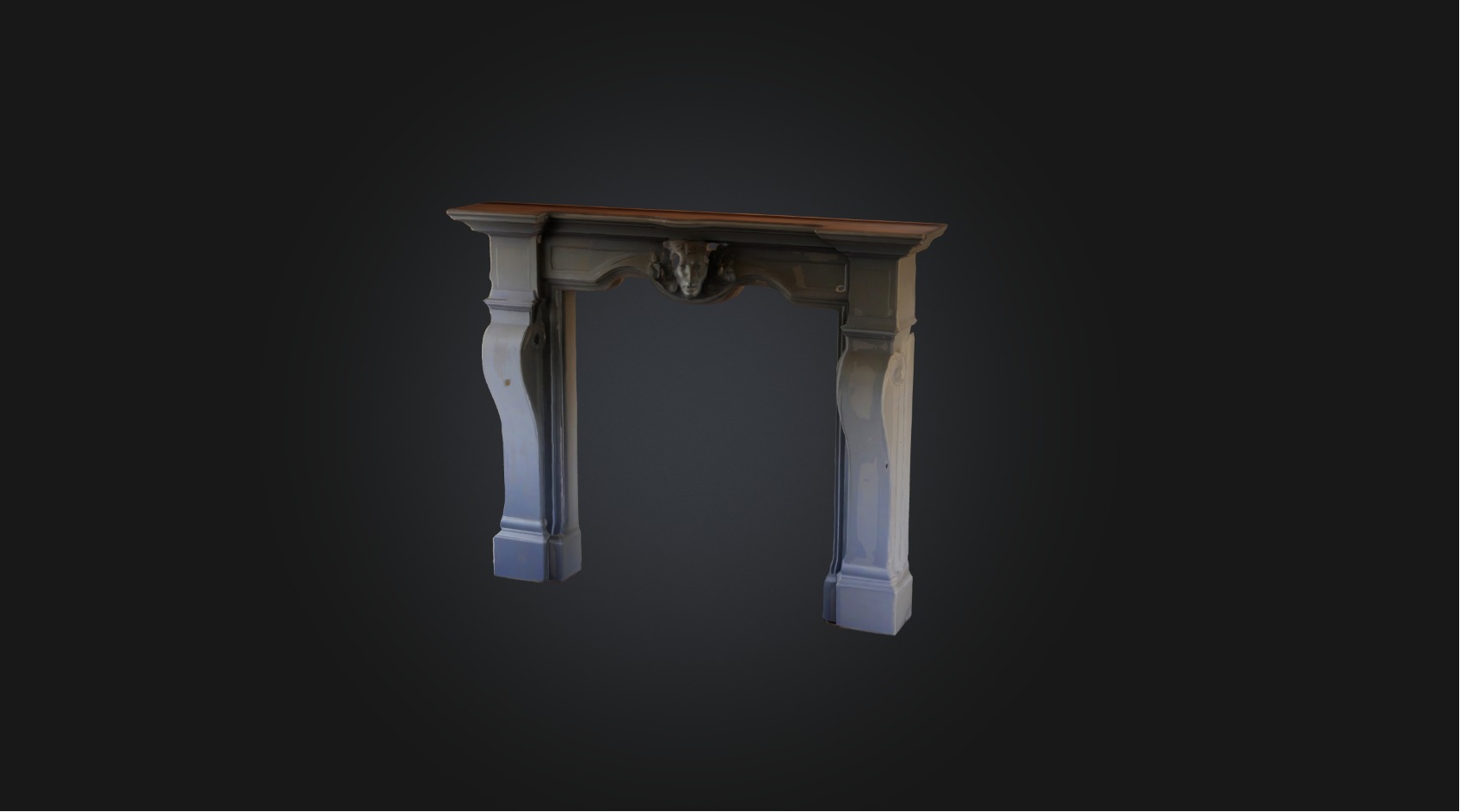 Tablecloth Low-poly 3D model_5