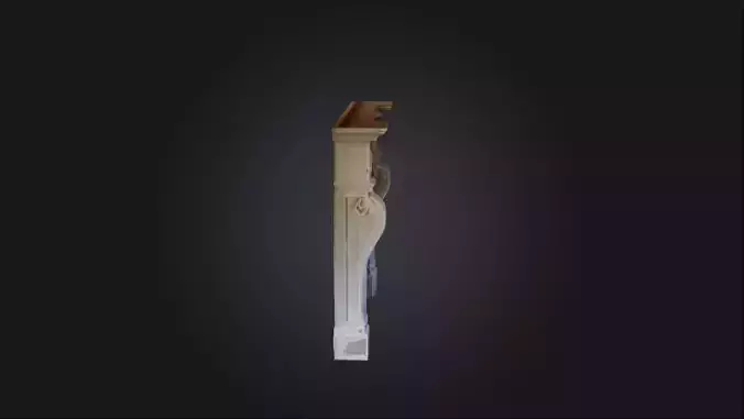 Tablecloth Low-poly 3D model
