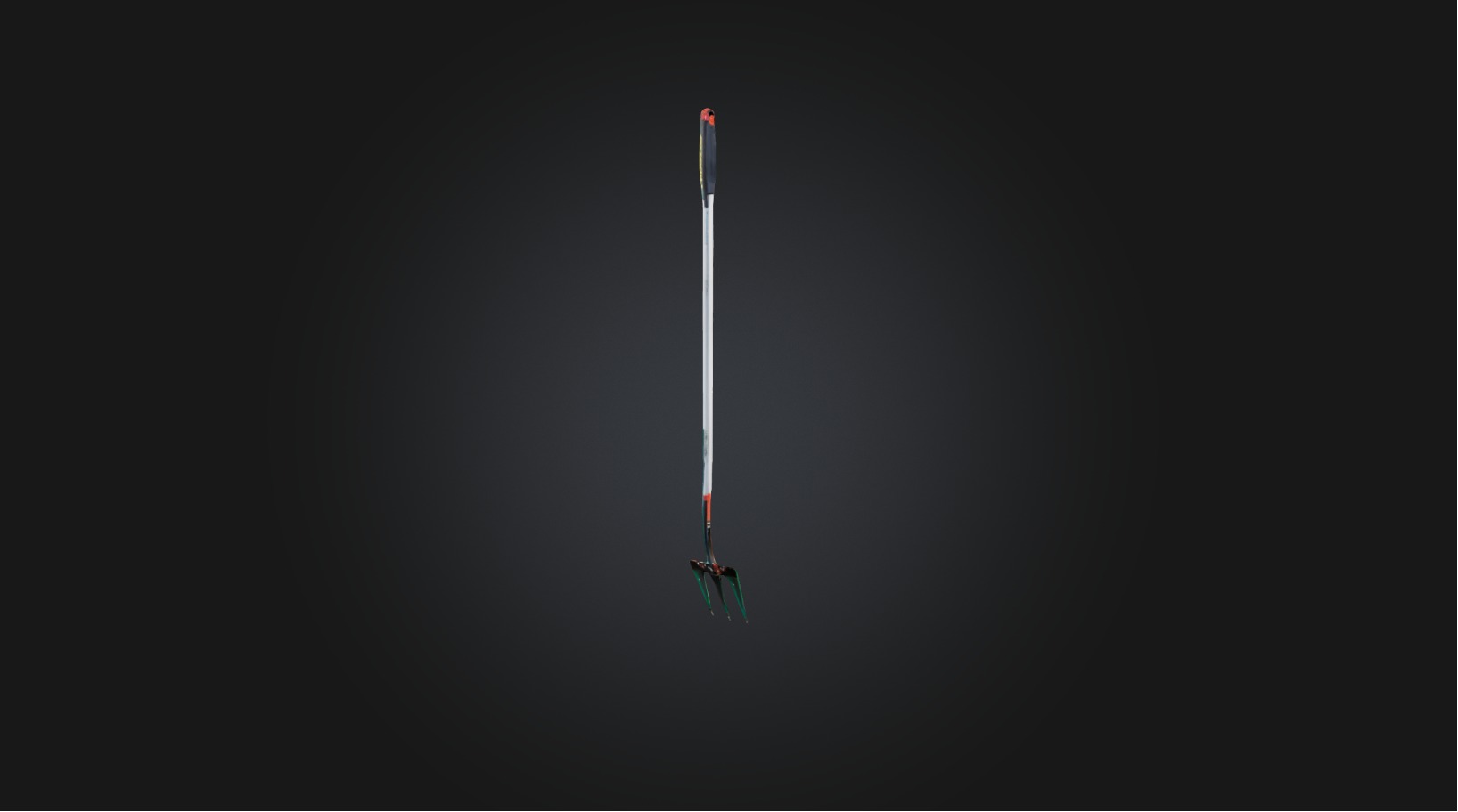 Weed puller Low-poly 3D model_1