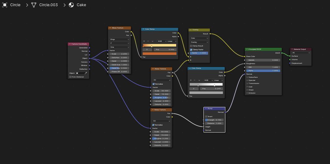 Japan cake dessert 3D model  3D model_13