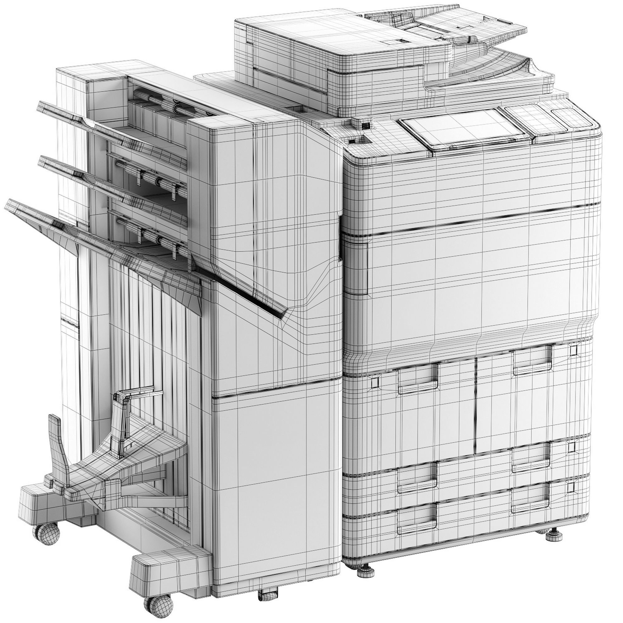 Canon imageRUNNER ADVANCE DX 8905i 3D model_5