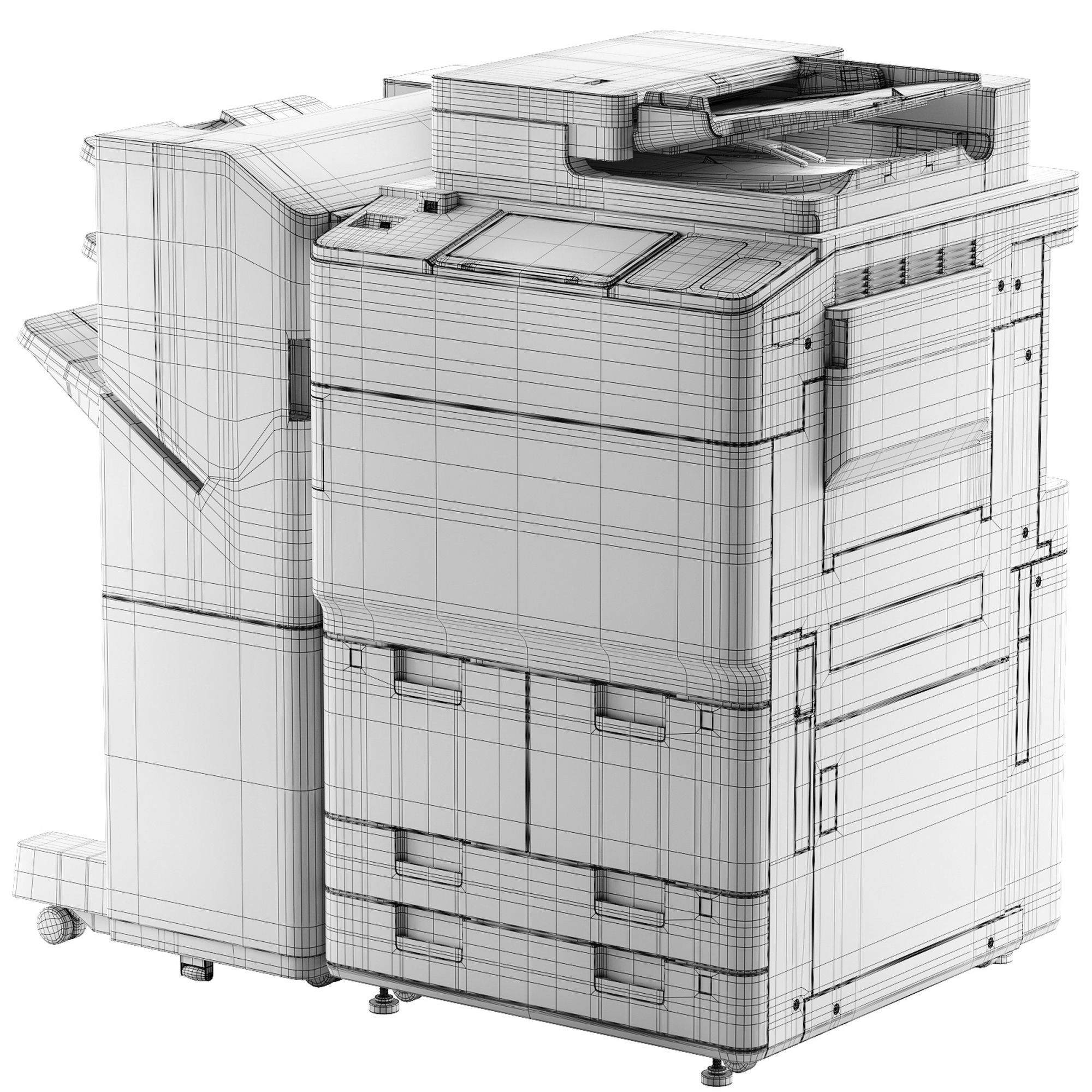 Canon imageRUNNER ADVANCE DX 8905i 3D model_4