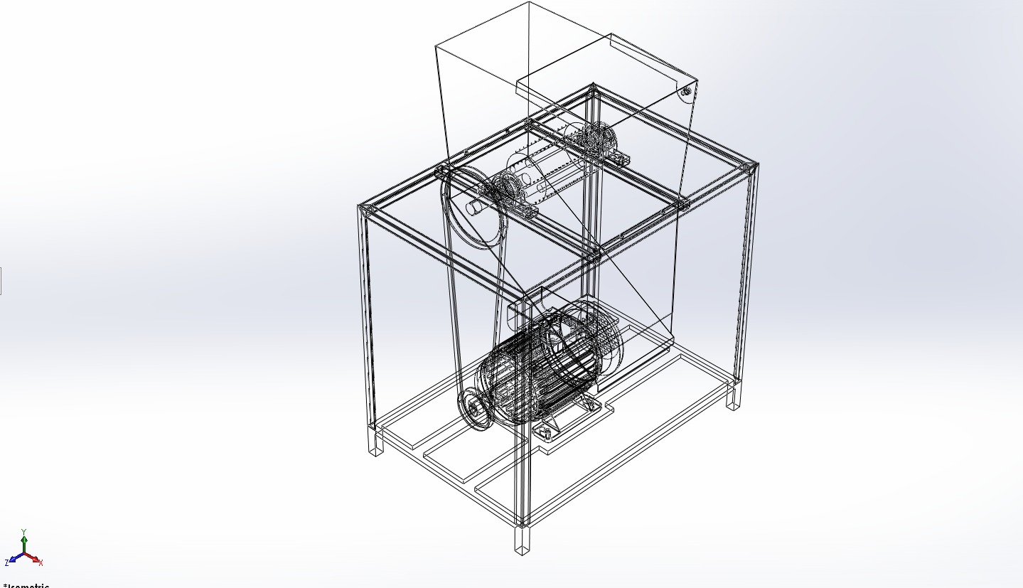 ELECTRIC COCONUT GRATING MACHINE GRATER SHREDDER SCRAPER CHOPPER 3D model_35