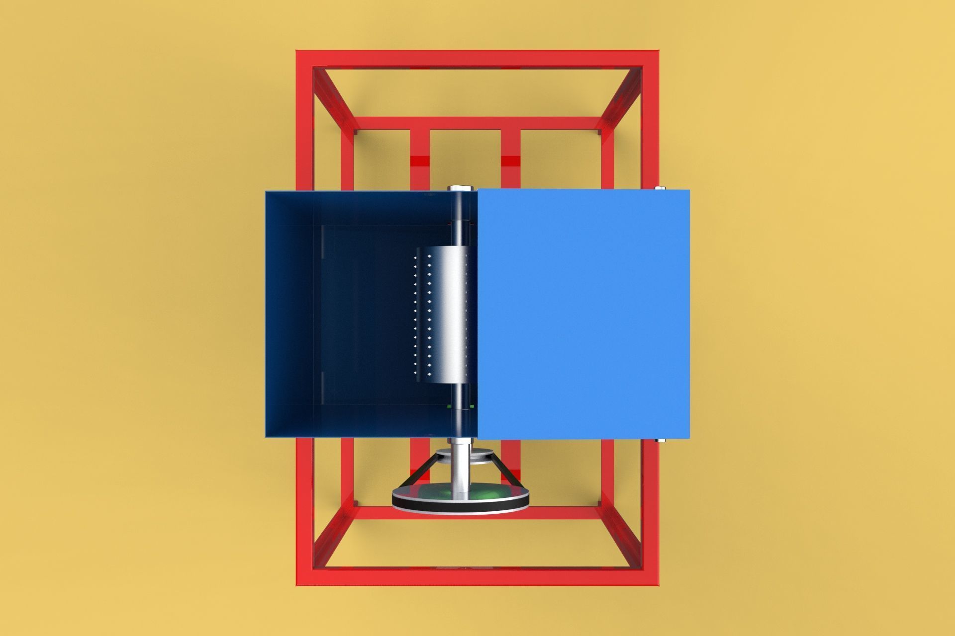 ELECTRIC COCONUT GRATING MACHINE GRATER SHREDDER SCRAPER CHOPPER 3D model_1